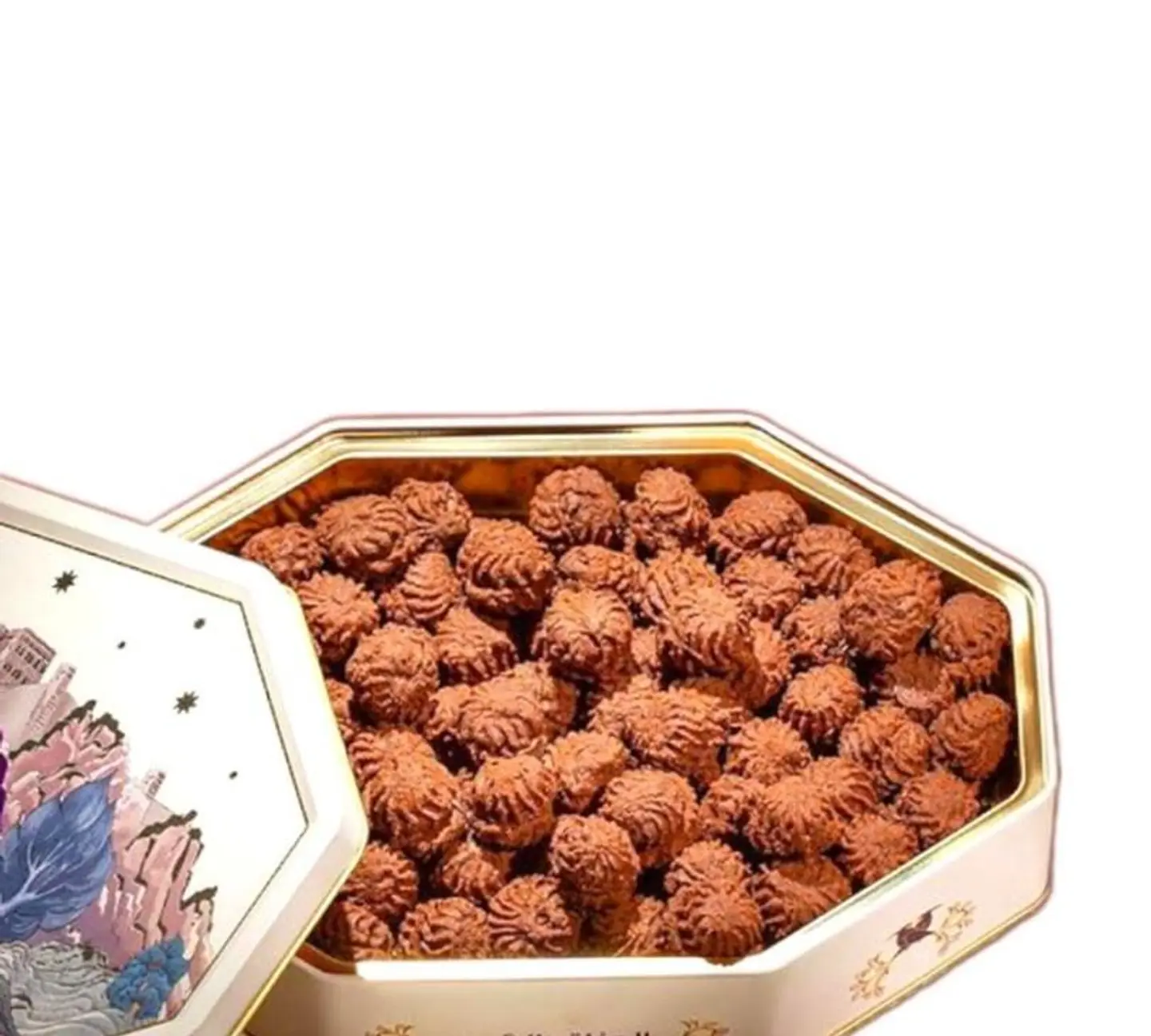 Small Chocolate Filled Petit Fours With An Arabic Flavor