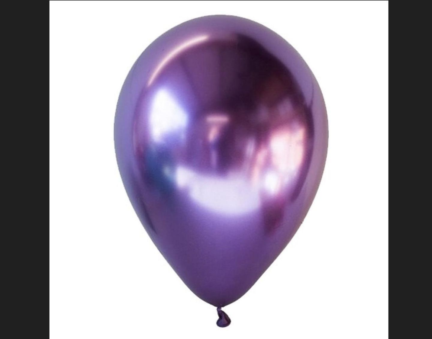 Chrome Purple Balloon