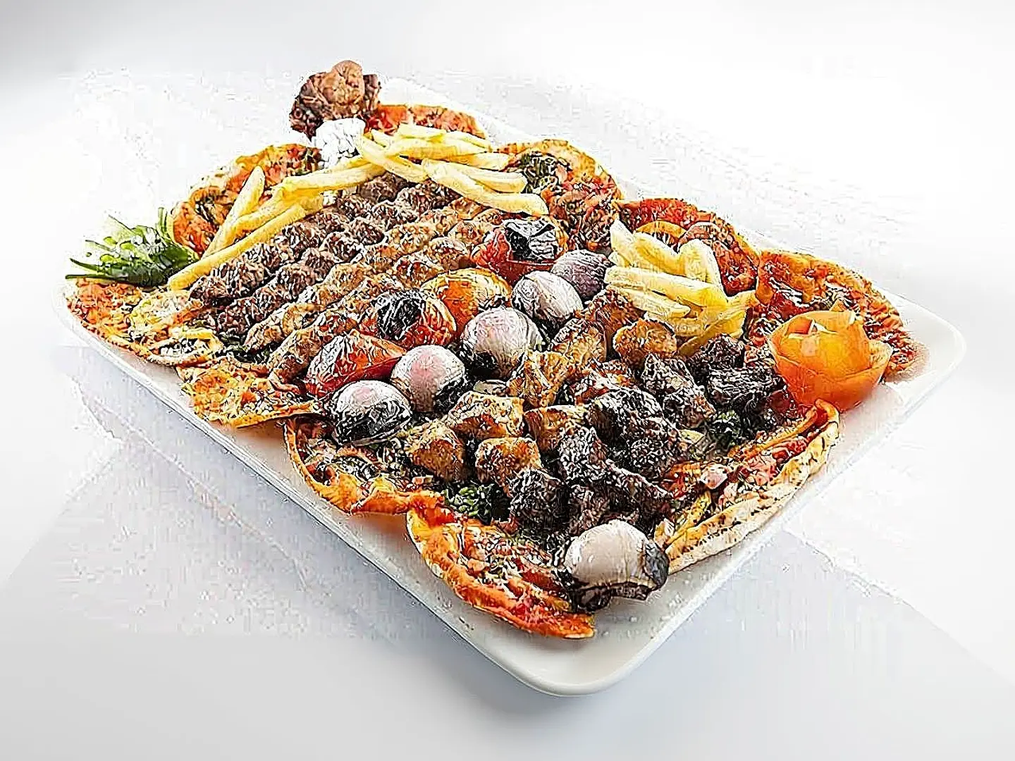 صحن مشكل مشاوي