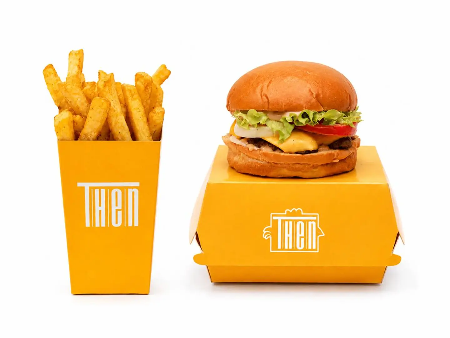 Smash Single Burger With Fries