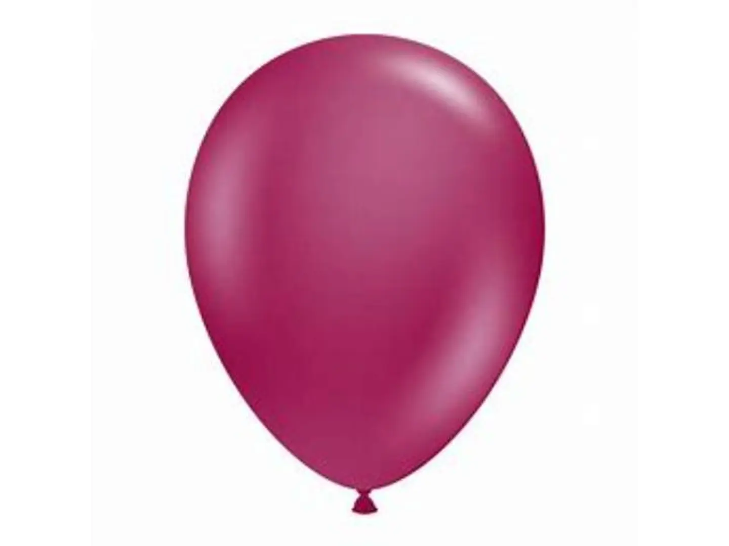 Burgandy Helium Balloon