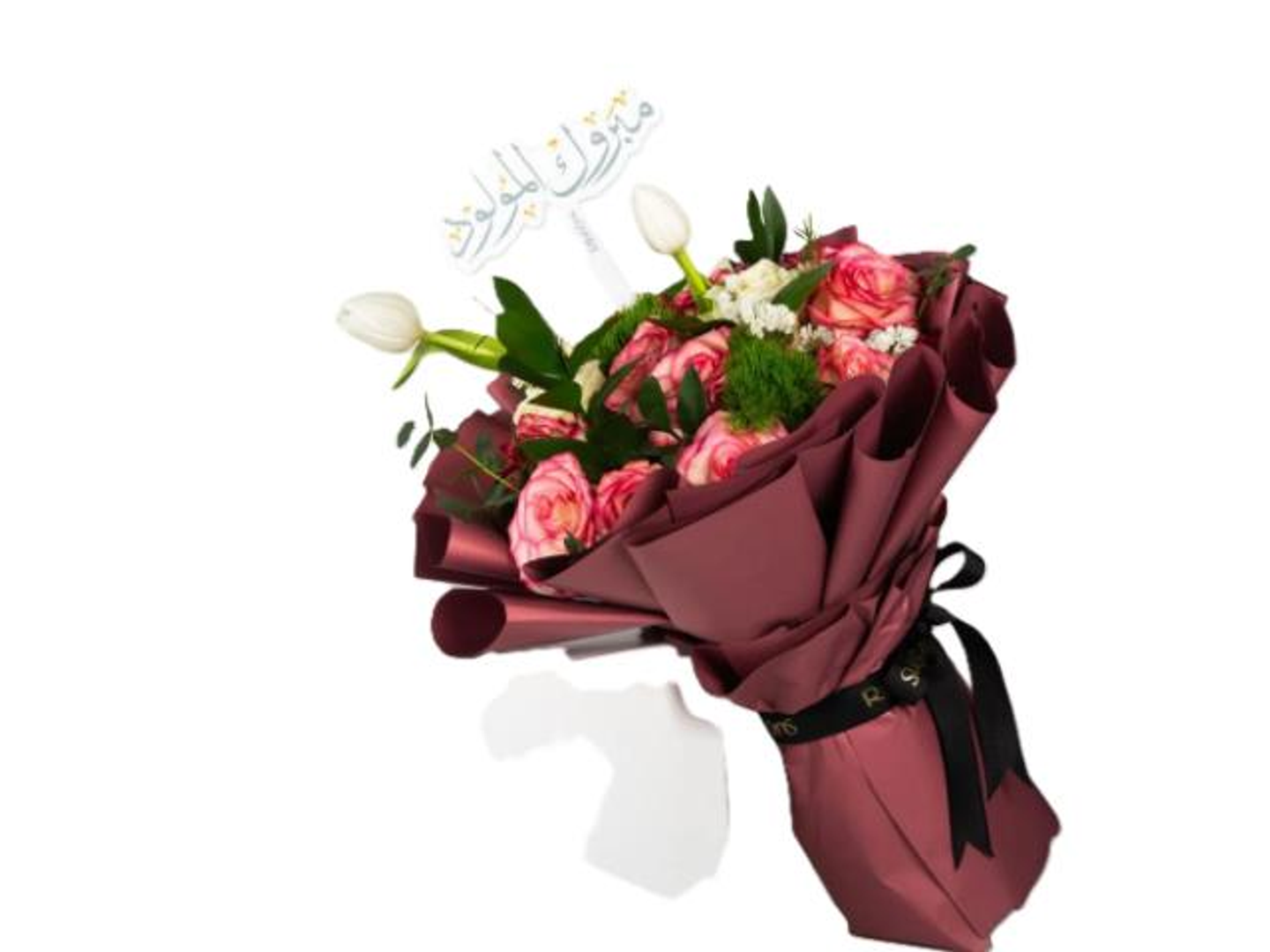 باقة مولودة اللهم علِق قلبها بالمساجد وبطاعتك، واجعلها من أوجه من توجه إليك وأحبك