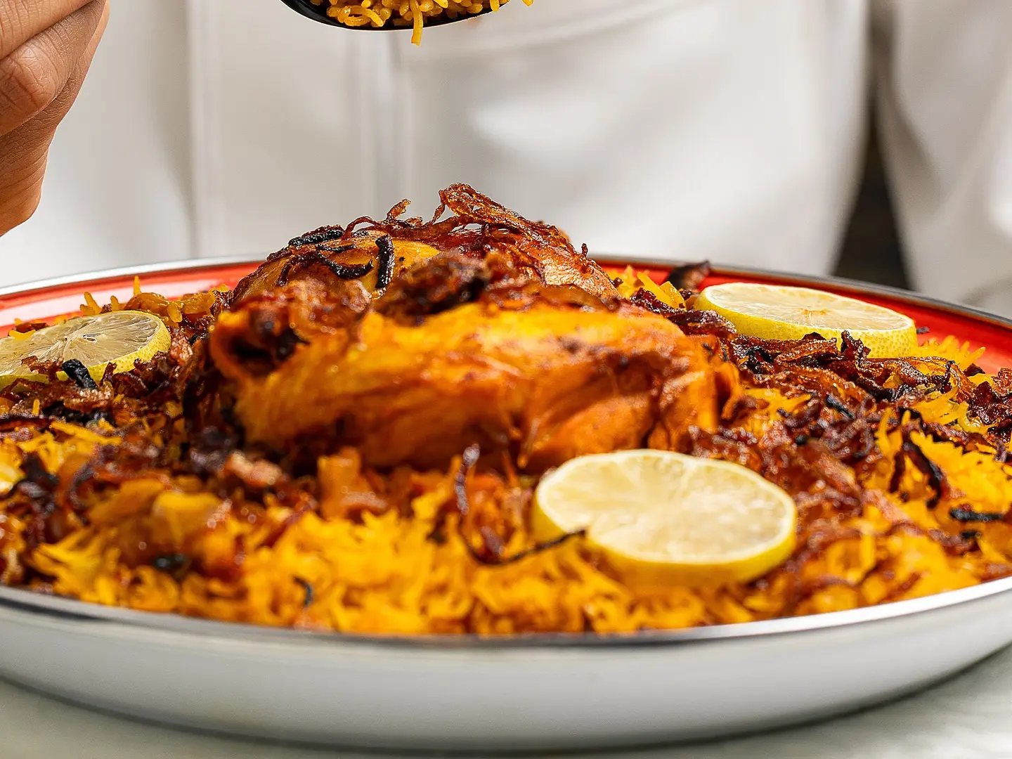 Half Kabsa Chicken