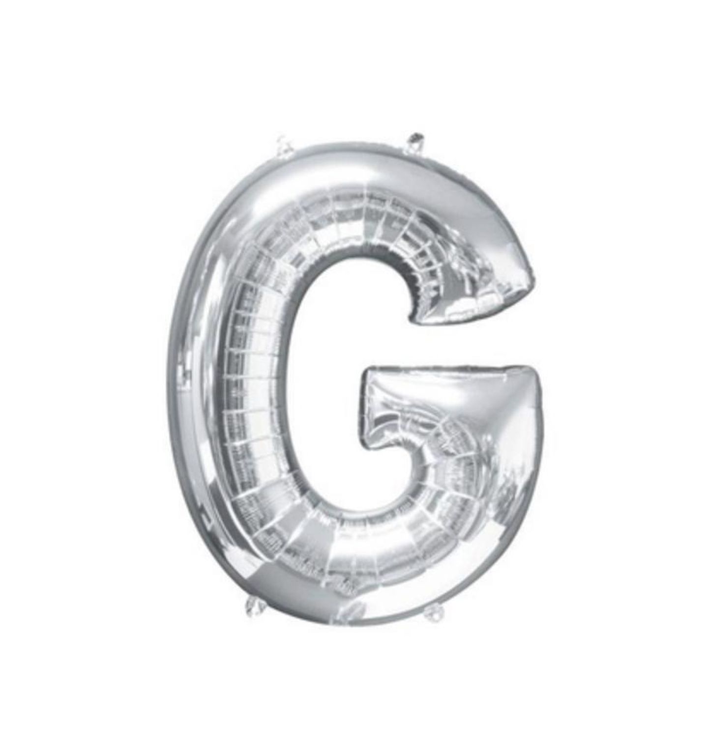 حرف G فضي