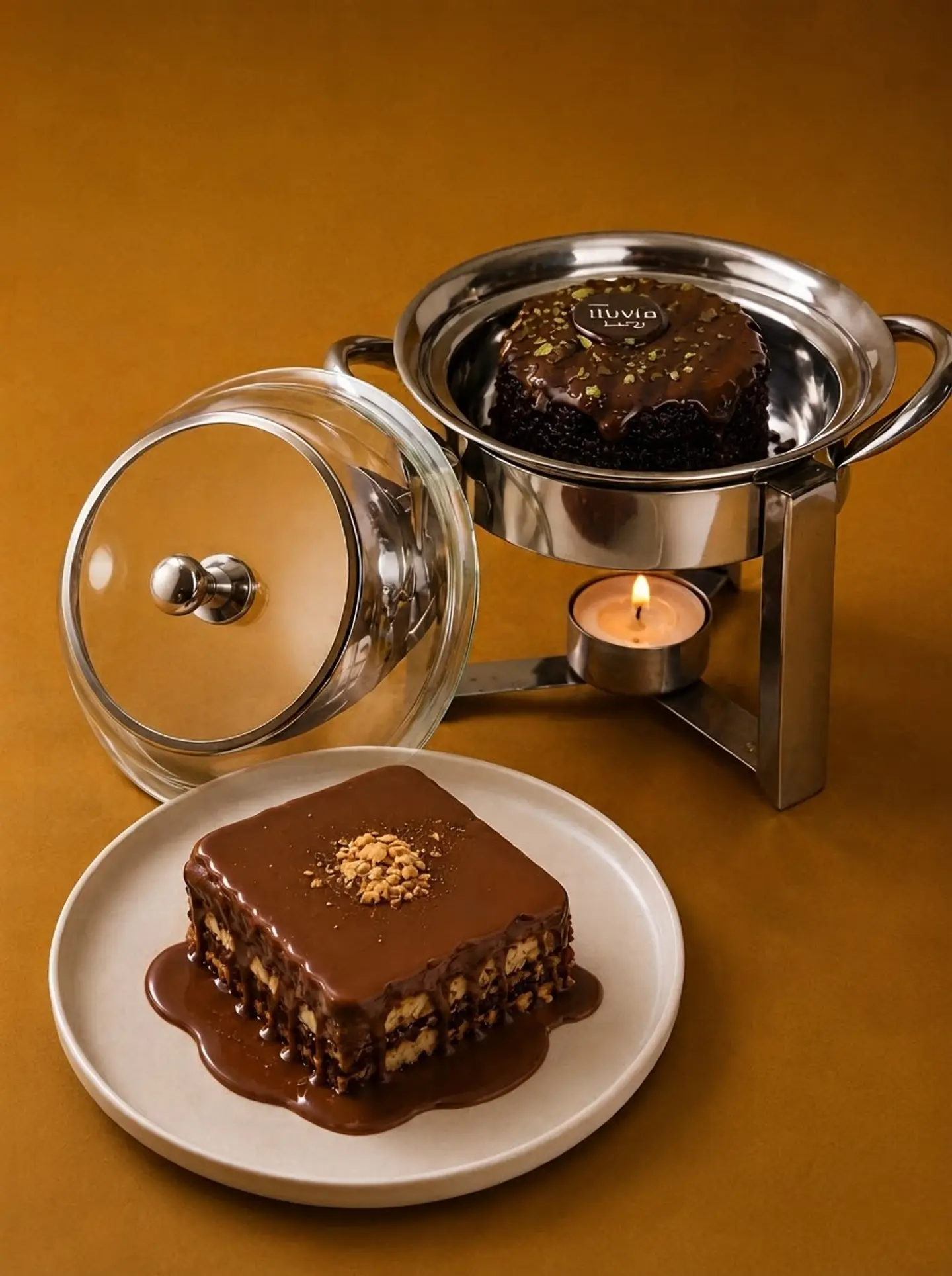 1 Toasted Yufka + Chocolate Warmer