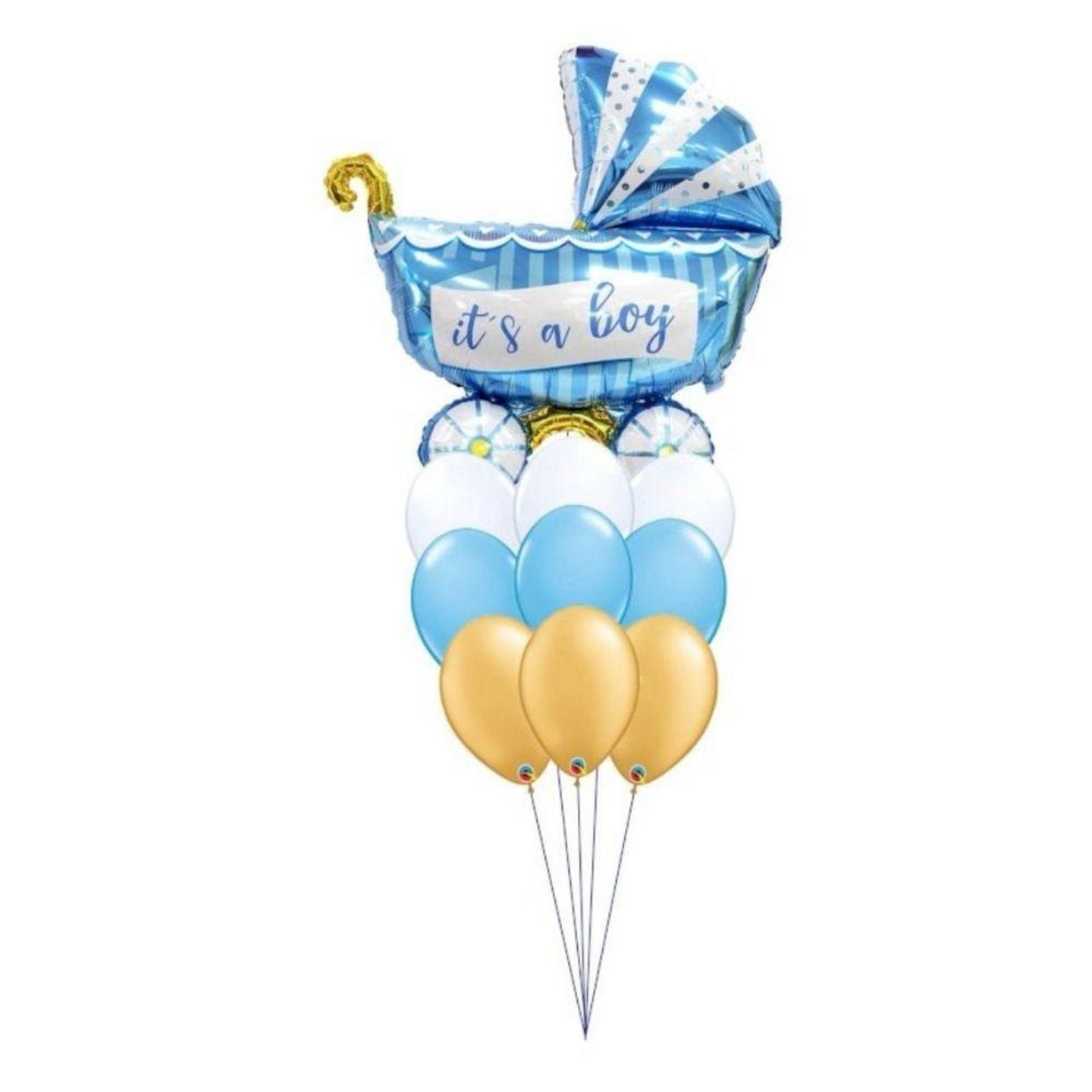 Baby Carriage Balloon Bouquet