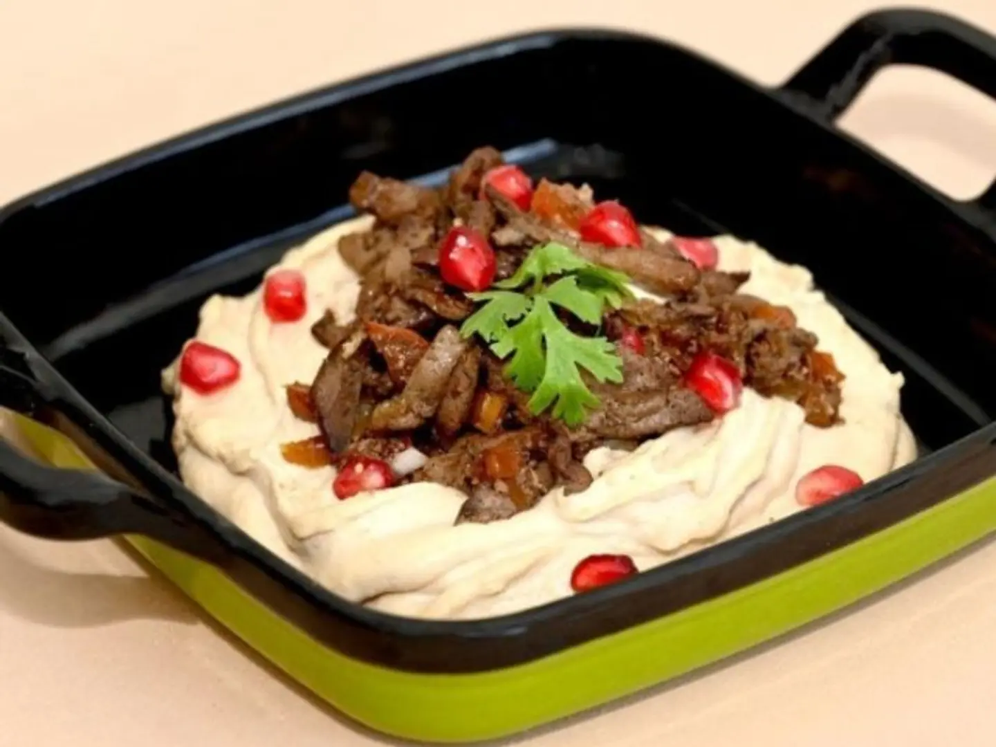 كبده بالحمص.
