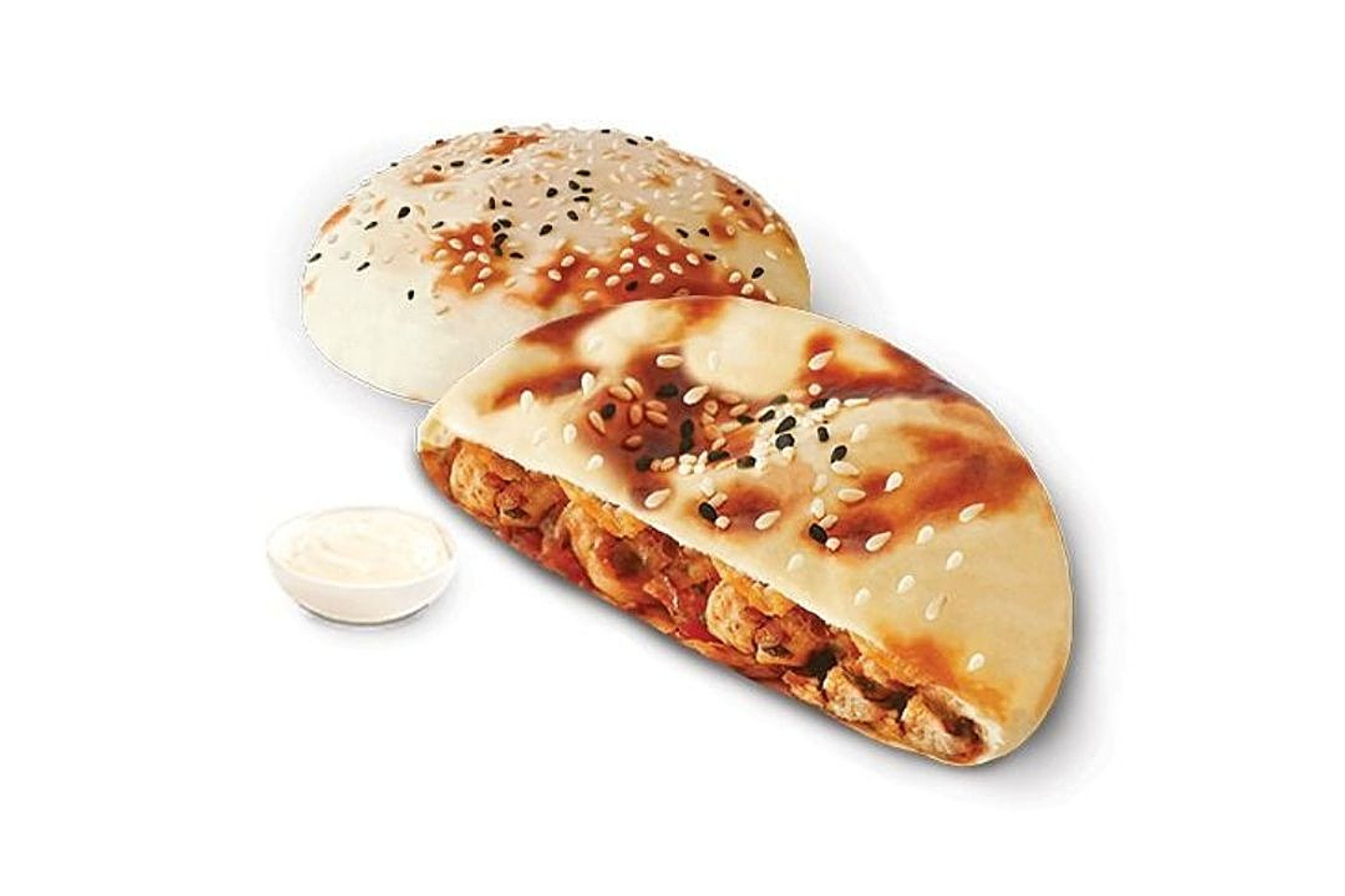 فطيرة ساندوتش قطع الدجاج المبهرة بالجبن