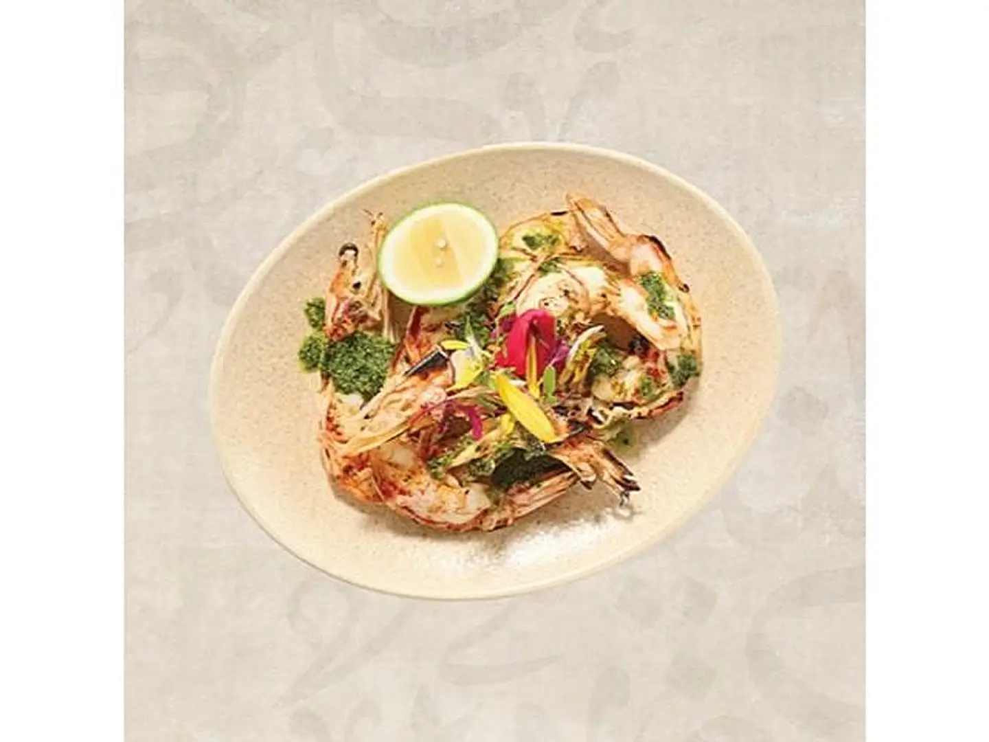 Pesto Grilled Shrimp