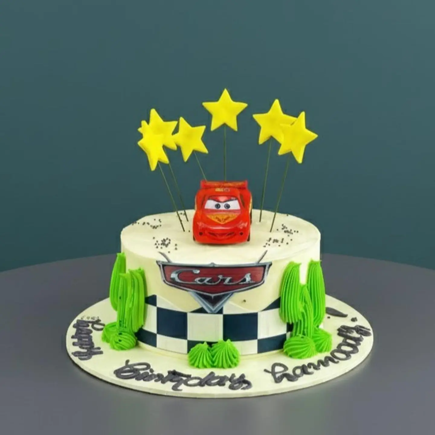 Lightning Mcqueen Cars Cake