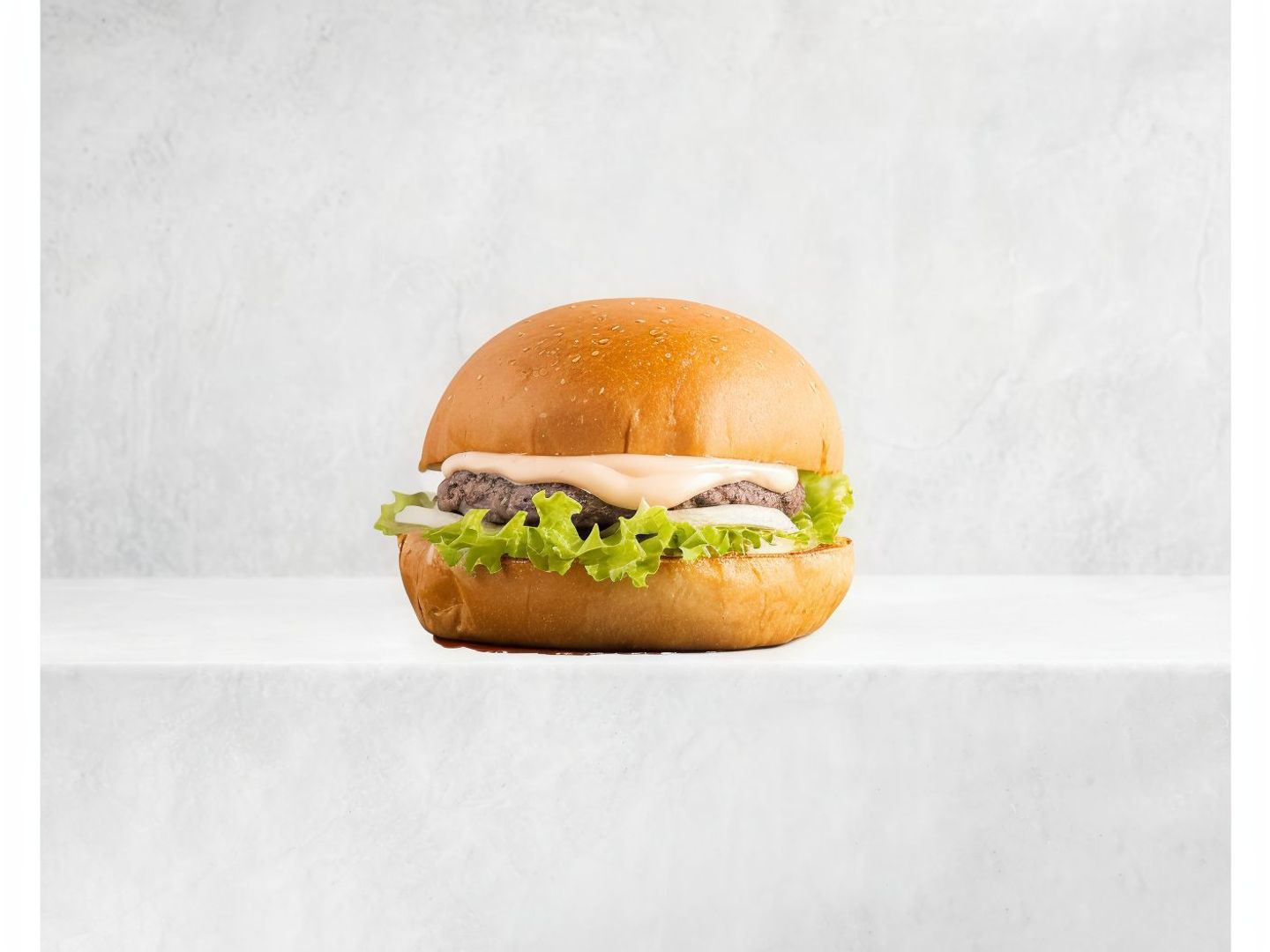 Beef Burger With Cheese