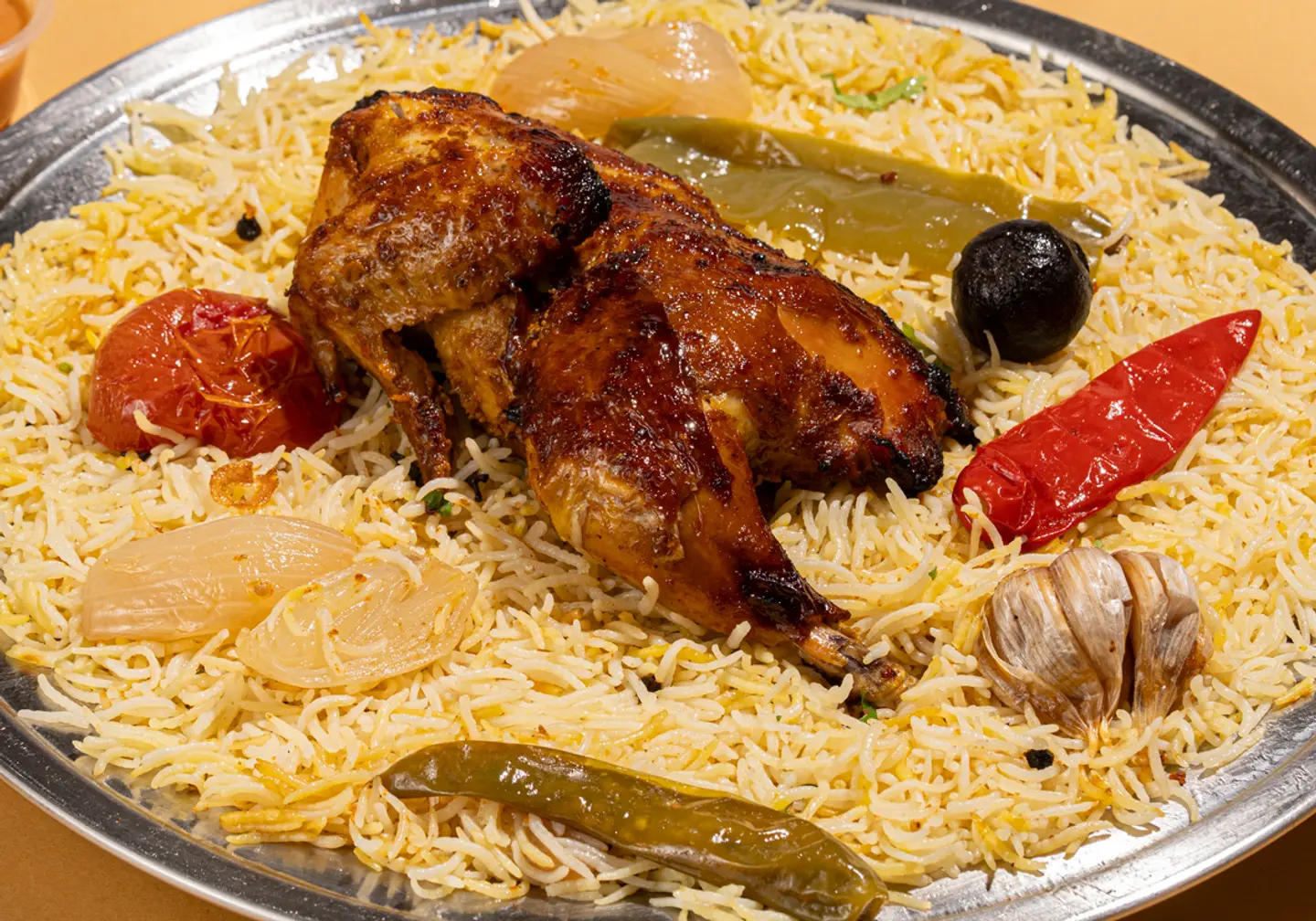 مندي دجاج - مندي دجاج نصف