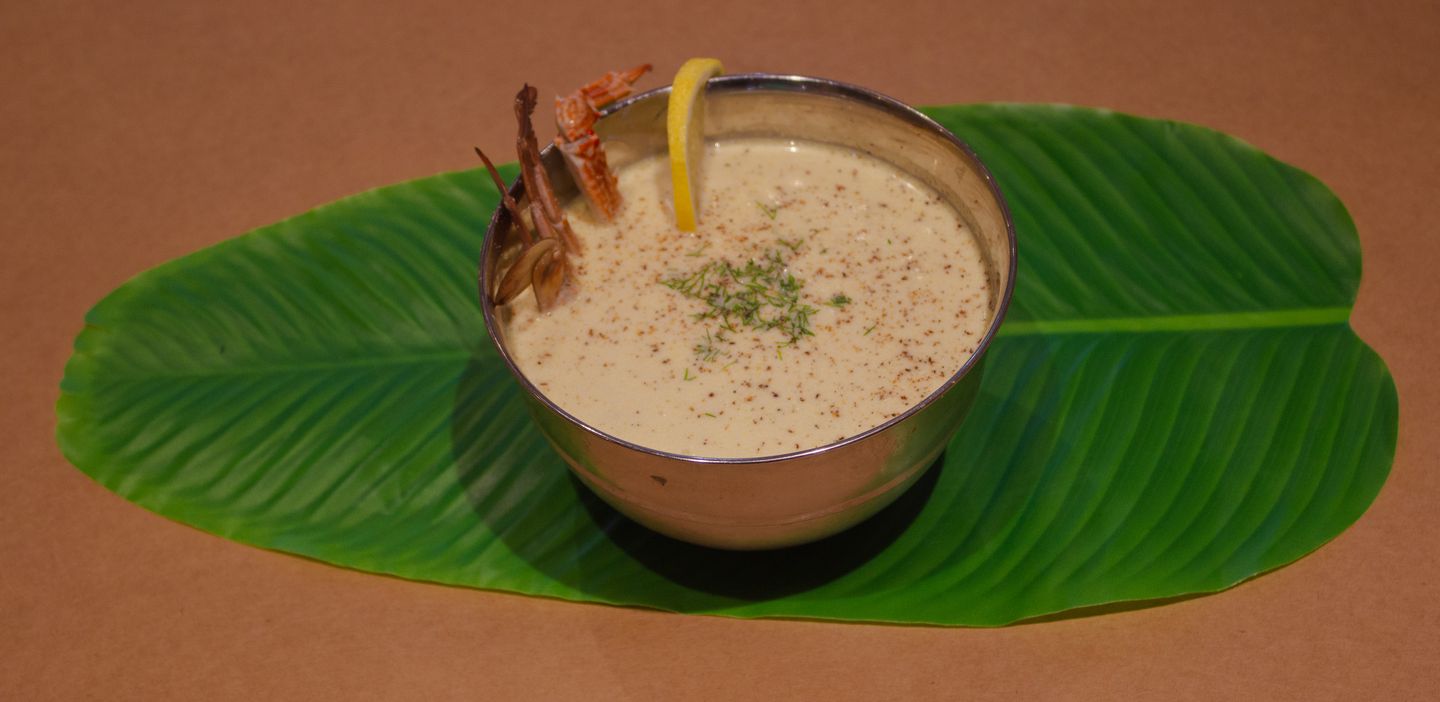 شوربة كريمه البحرية