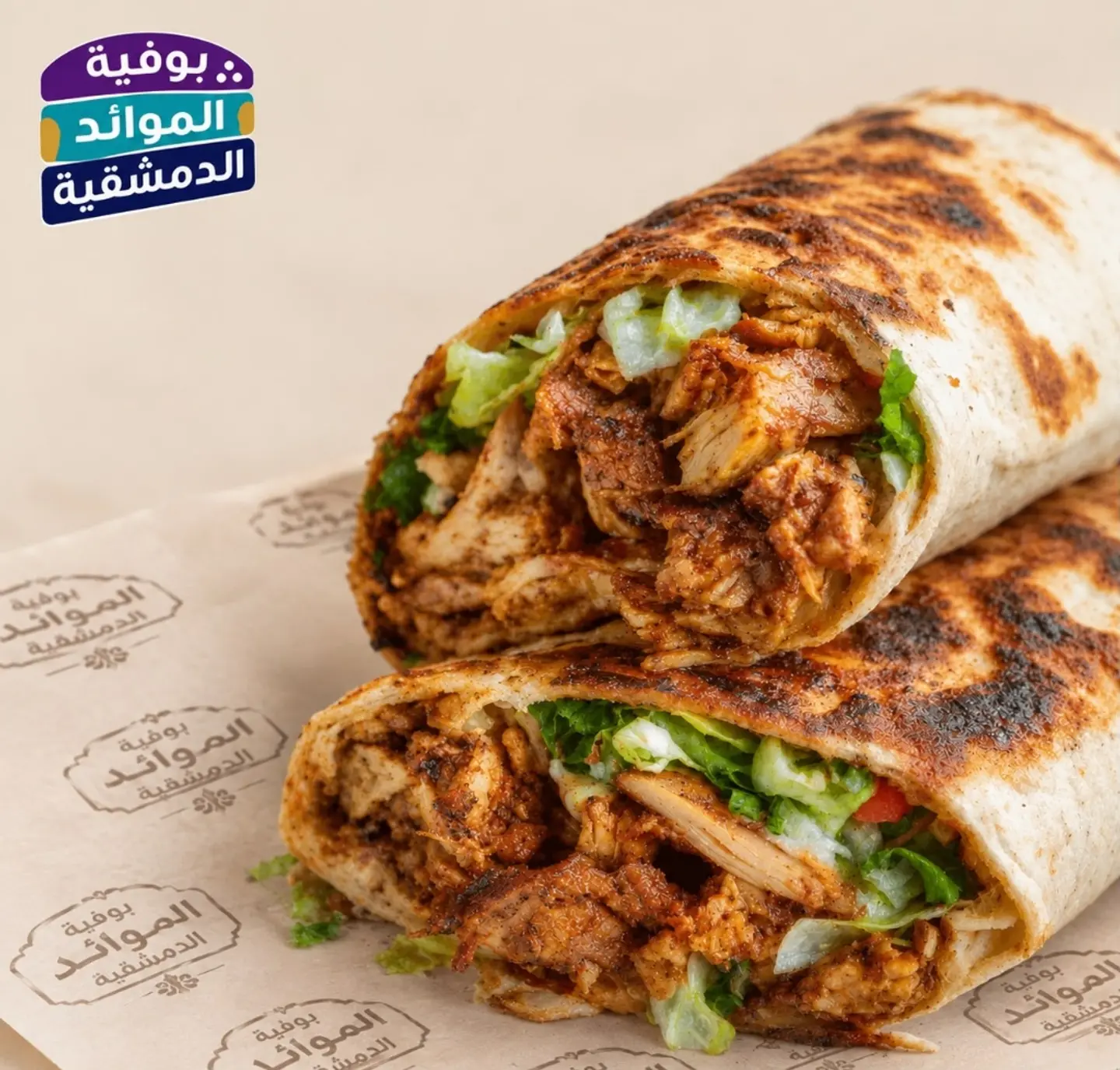 2 Small Mozzarella Shawarmas