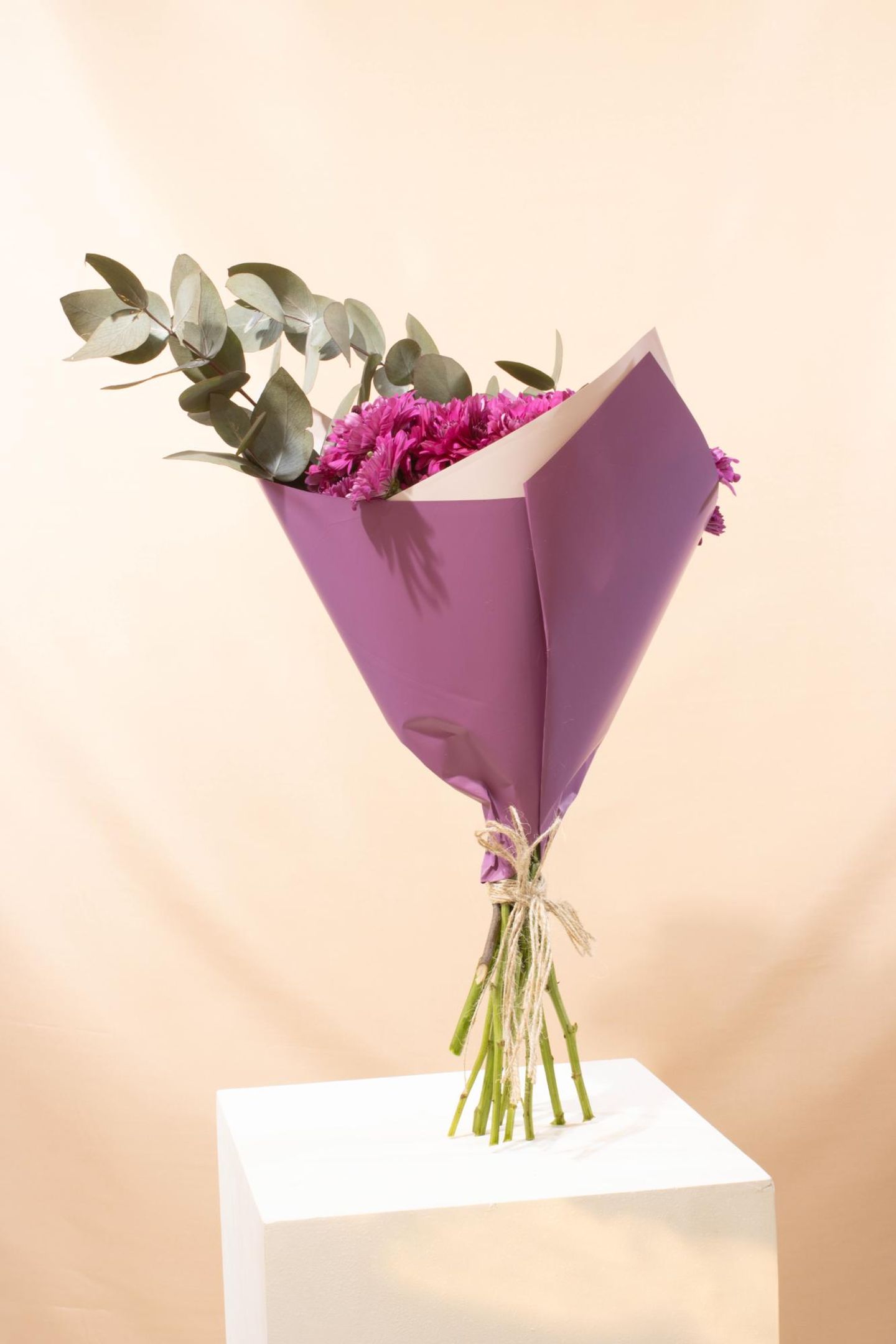 Purple Chrys Bouquet