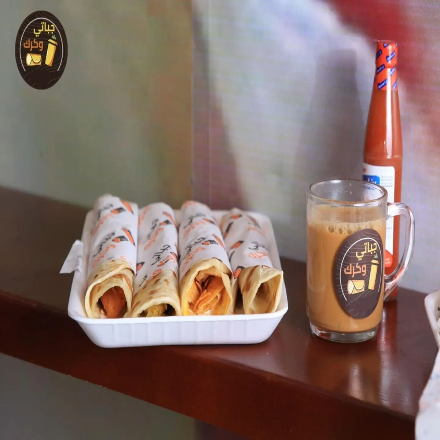 جباتي بيض و جبنة وشبس