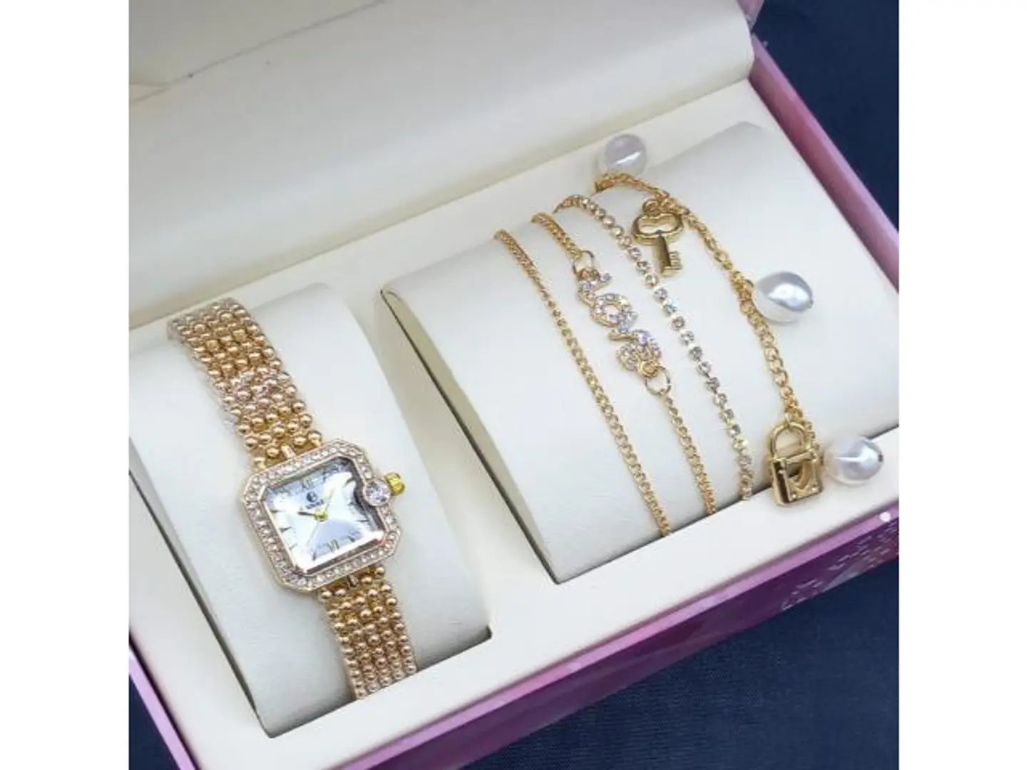 طقم ساعة نسائي 4