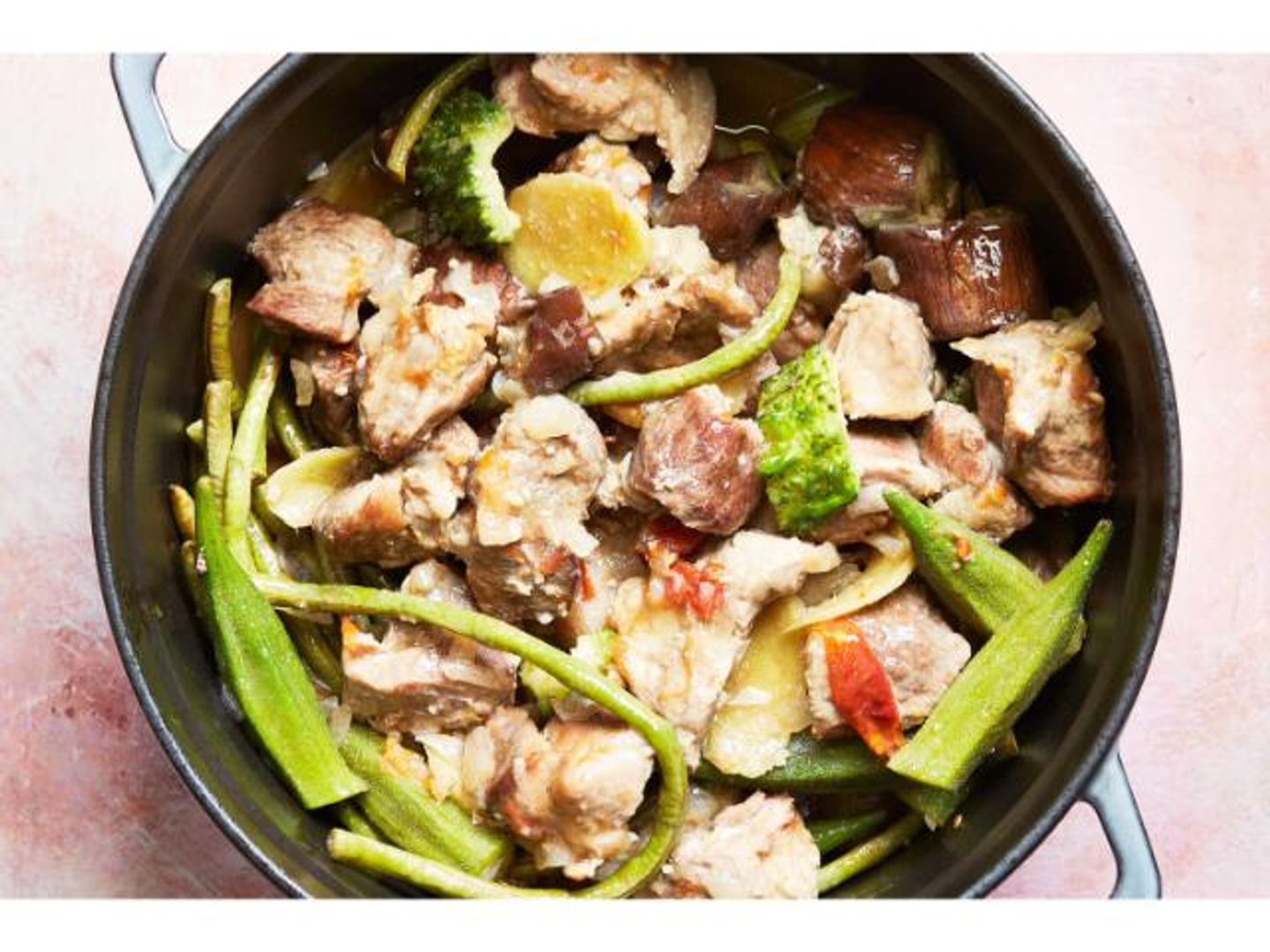 Pinakbet With Chicken Or Beef