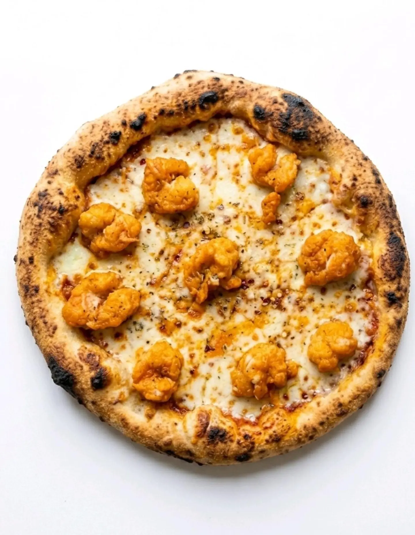 Buffalo Shrimp Pizza