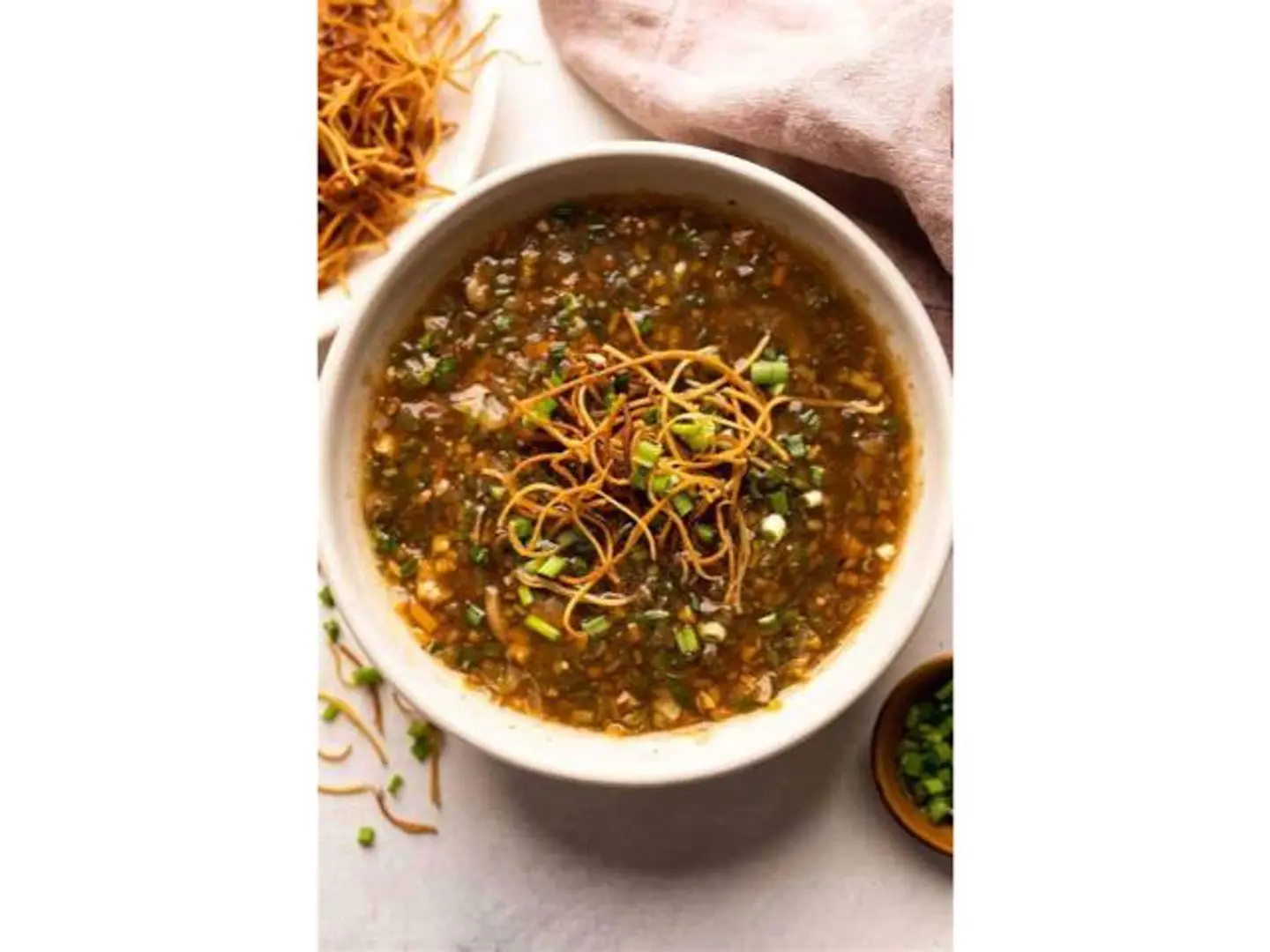شوربة دجاج مانشو