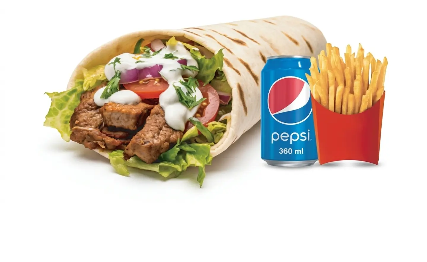 Kabab Sandwich Meal