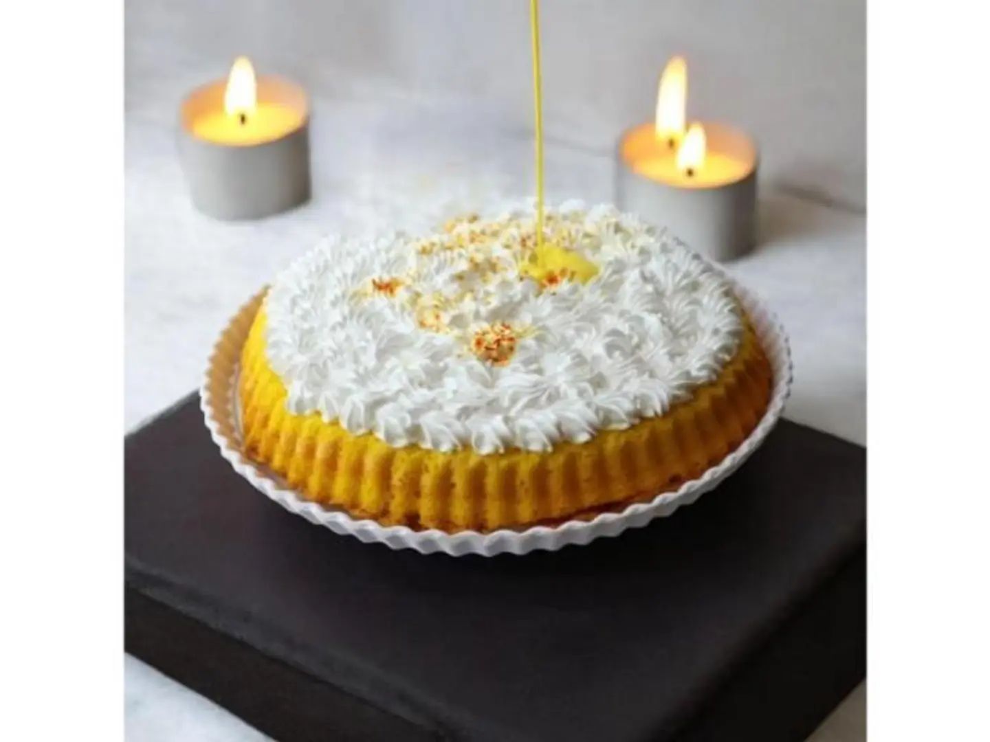 Small Saffron Tart