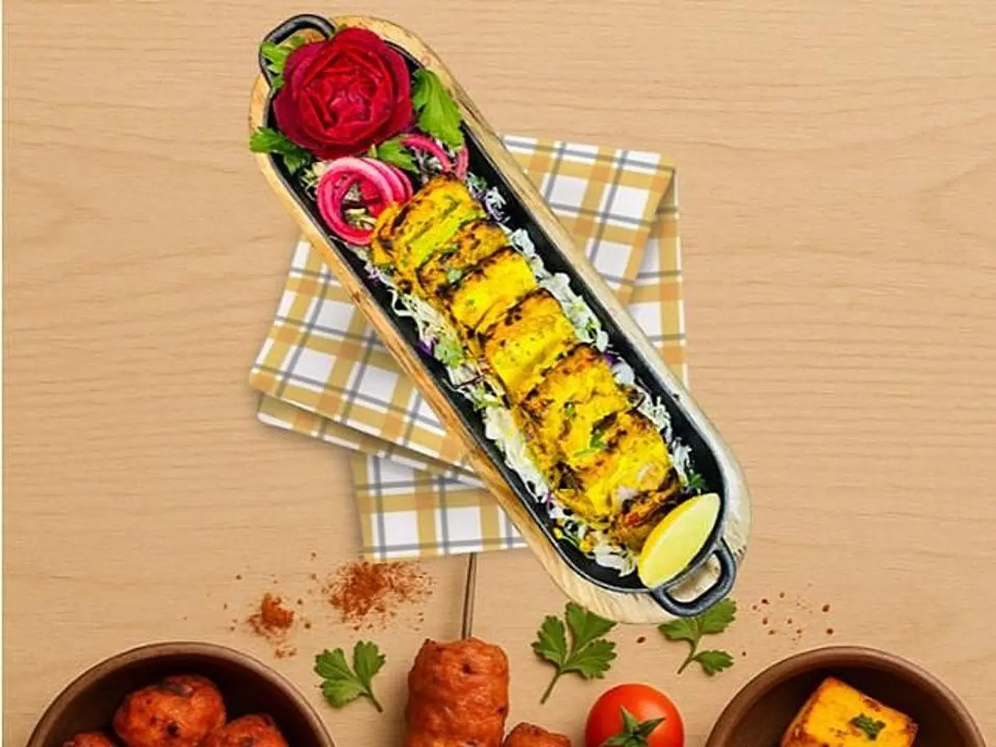 Zafrani Paneer Tikka