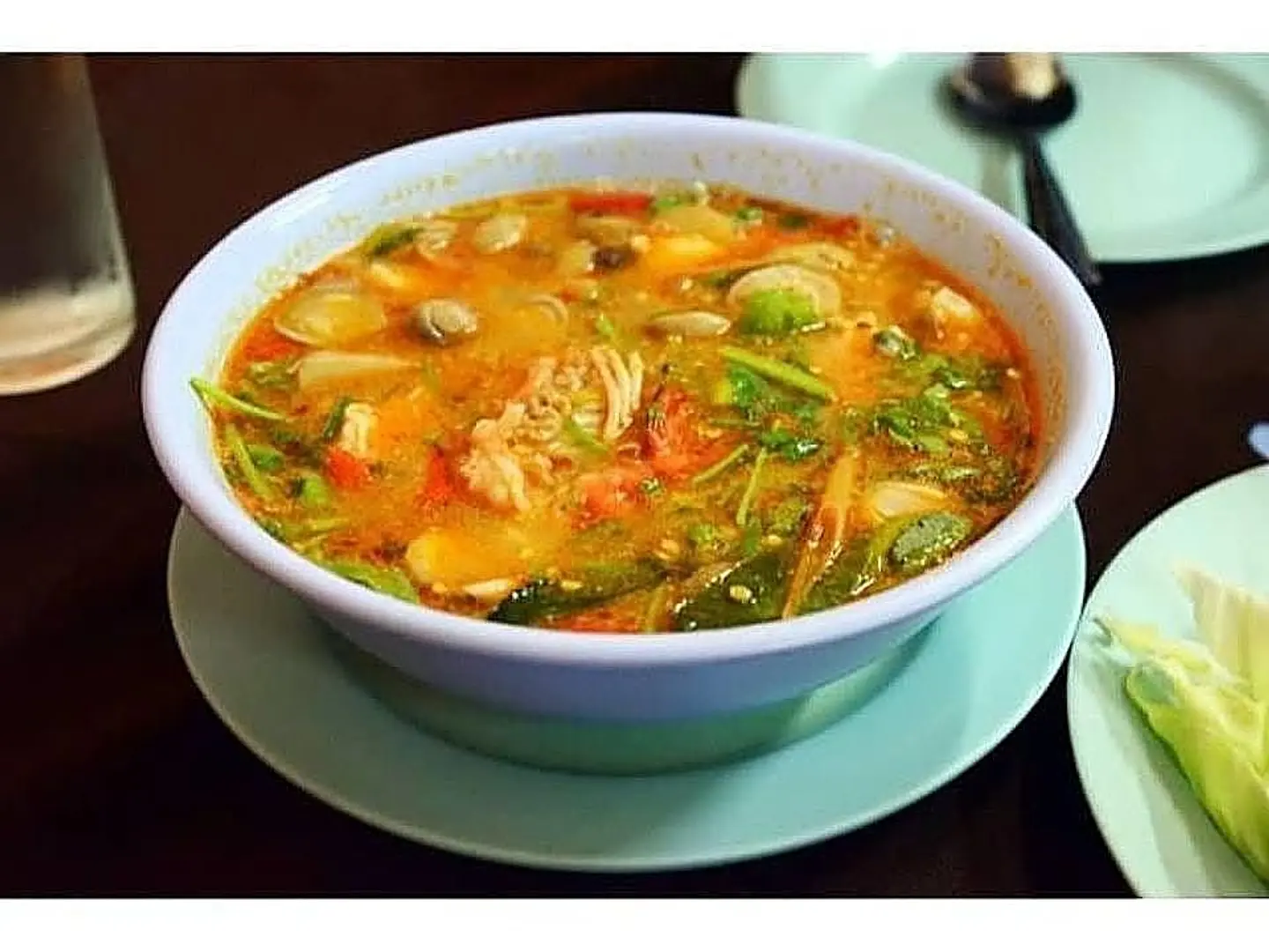 Tom Yum Seafood Soup