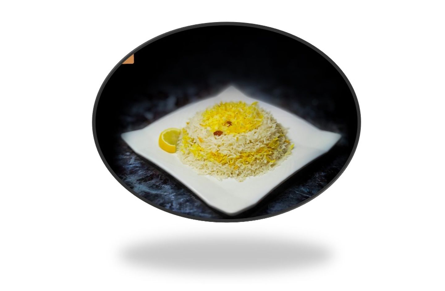 صحن ارز سادة صغير