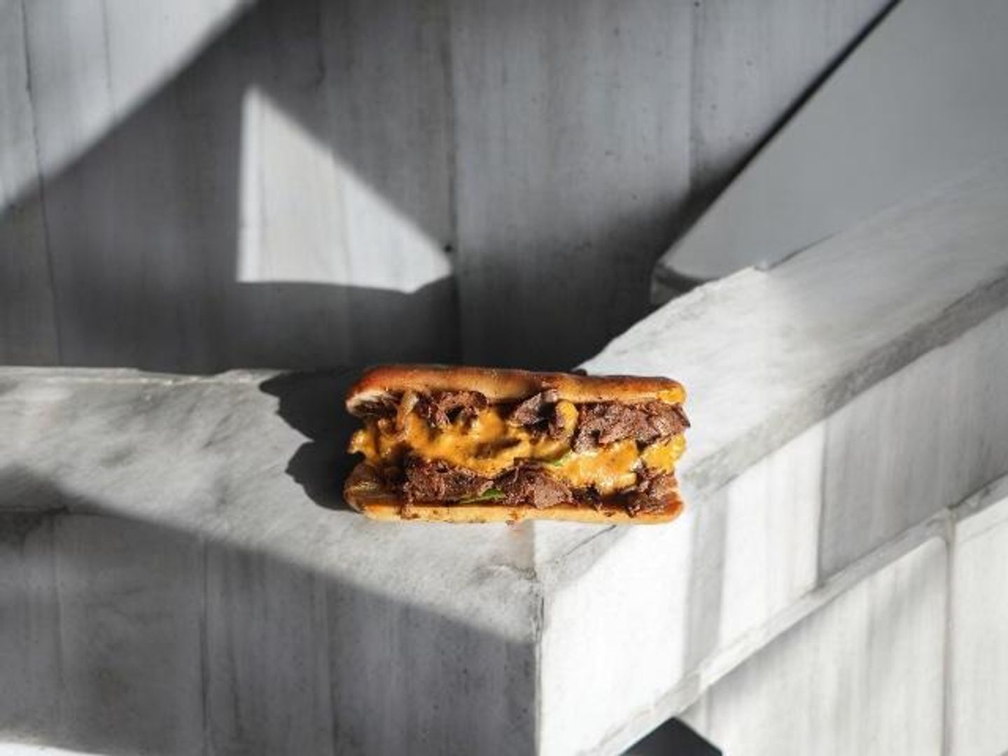 Oriental Sausage Sandwich