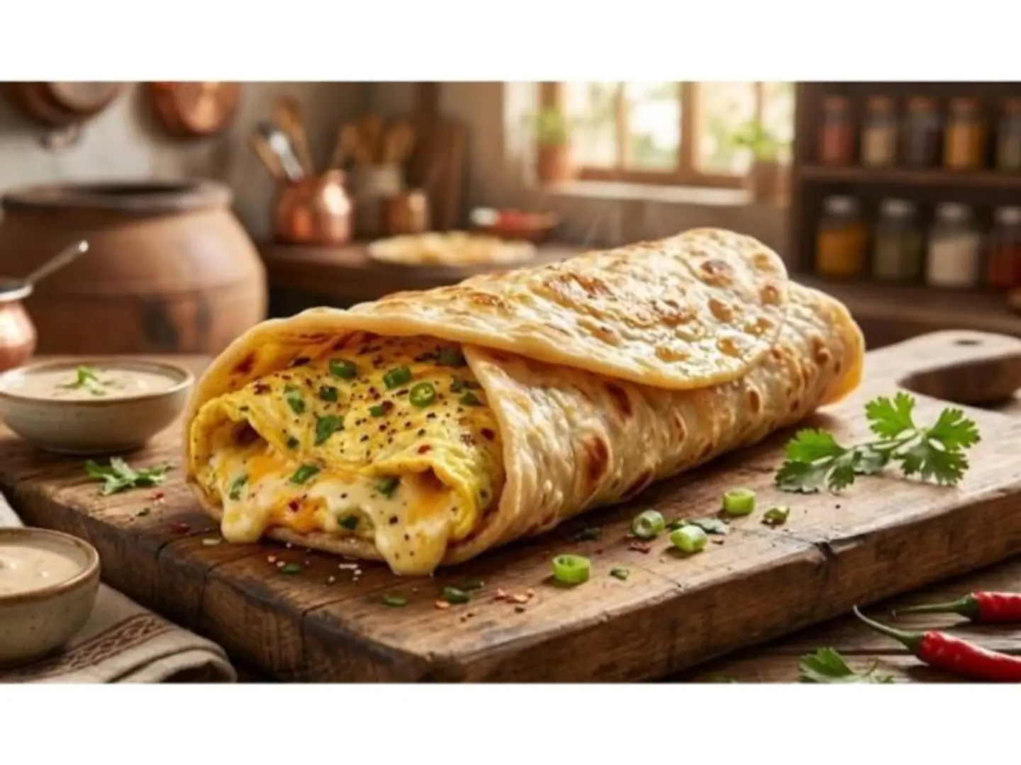 Egg And Cheese Wrap