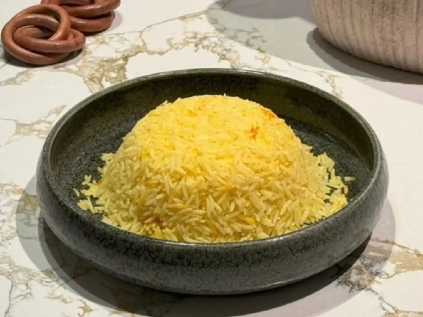 أرز بالزعفران