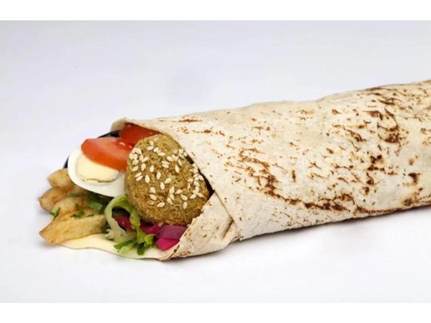 فطيرة فلافل