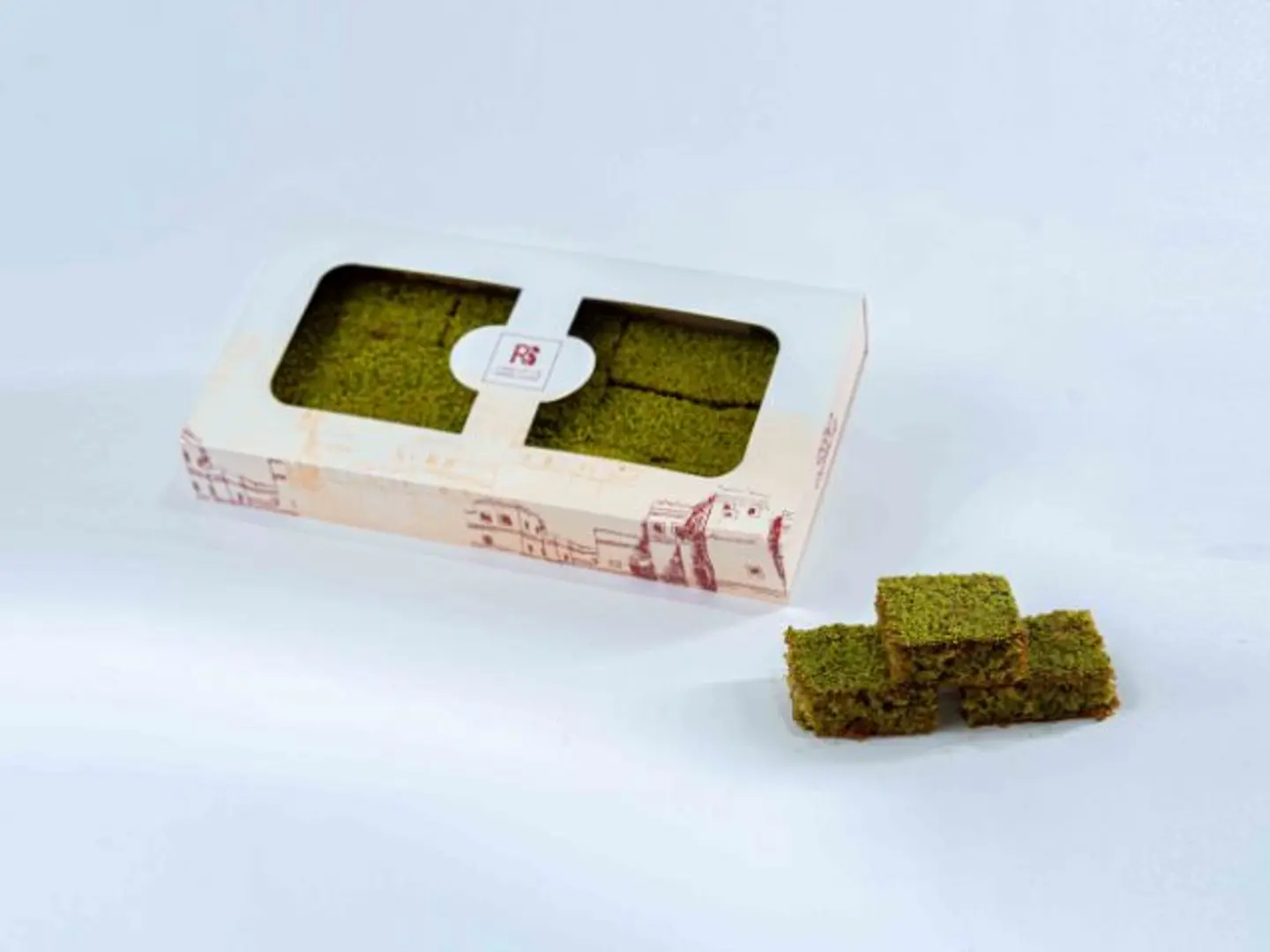 بسبوسة الفستق - كيلو بسبوسة الفستق