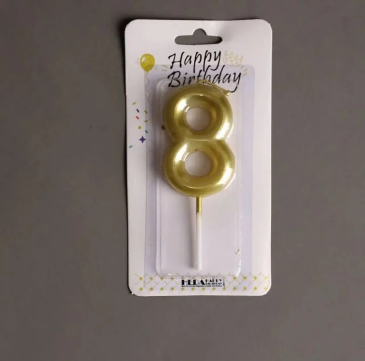 Candle Number 8