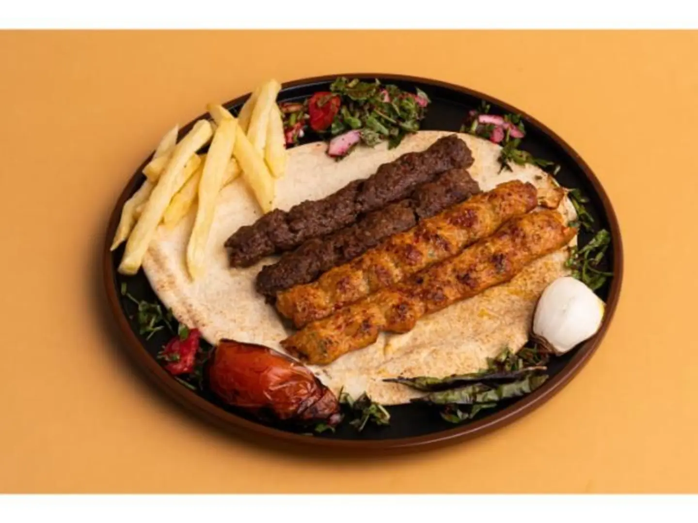 صحن كباب مشكل