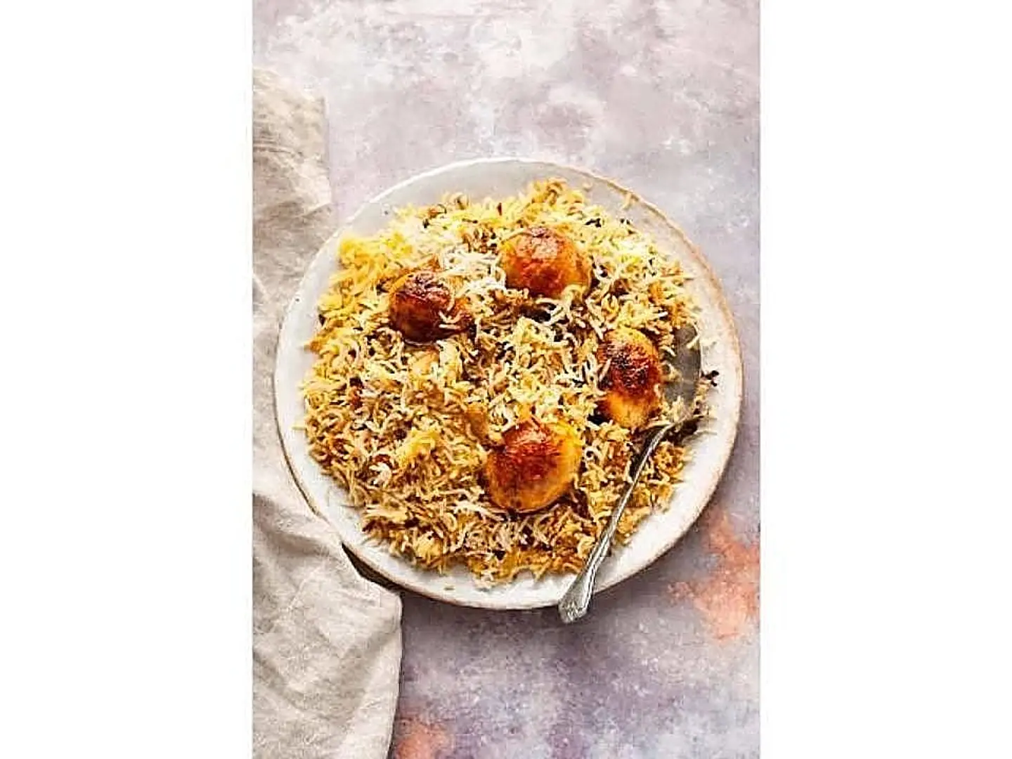 برياني حيدرآبادي بالبيض