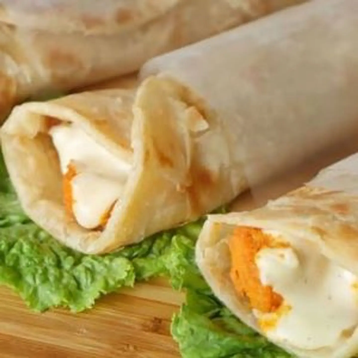 Chicken Reshmi Kabab Garlic Mayo Roll