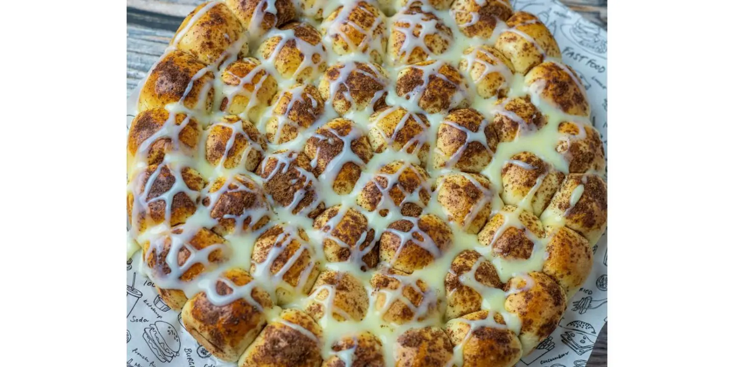 Cinnabon Khaliah With Nestle Sauce