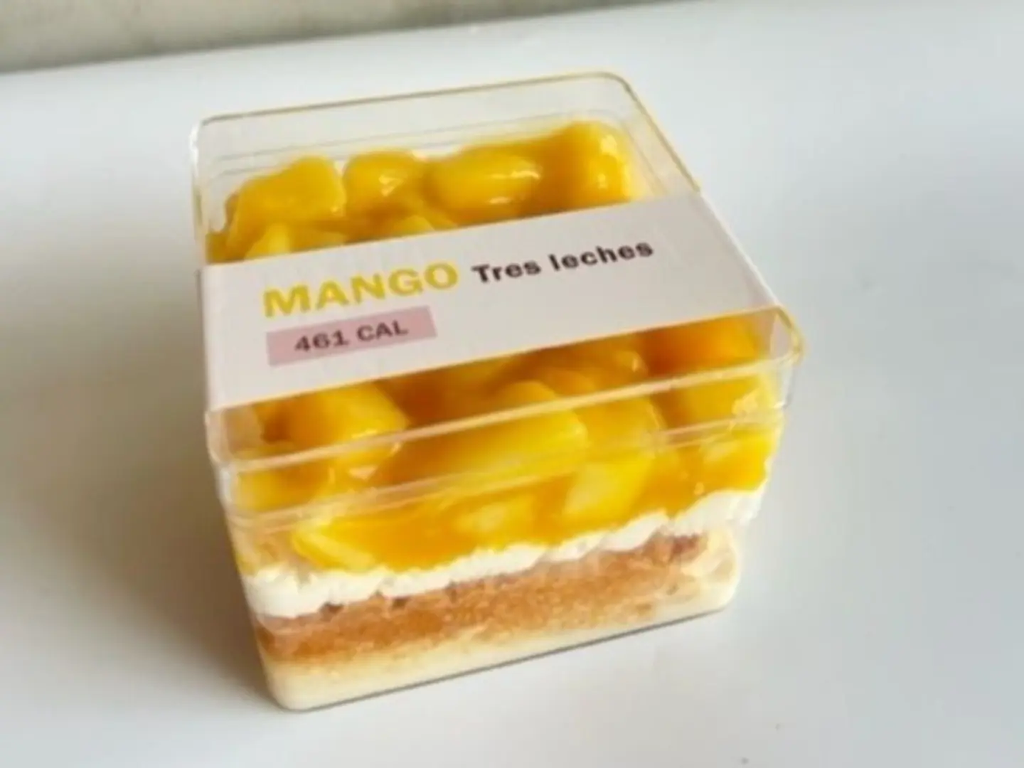 Mini Mango Tres Leches