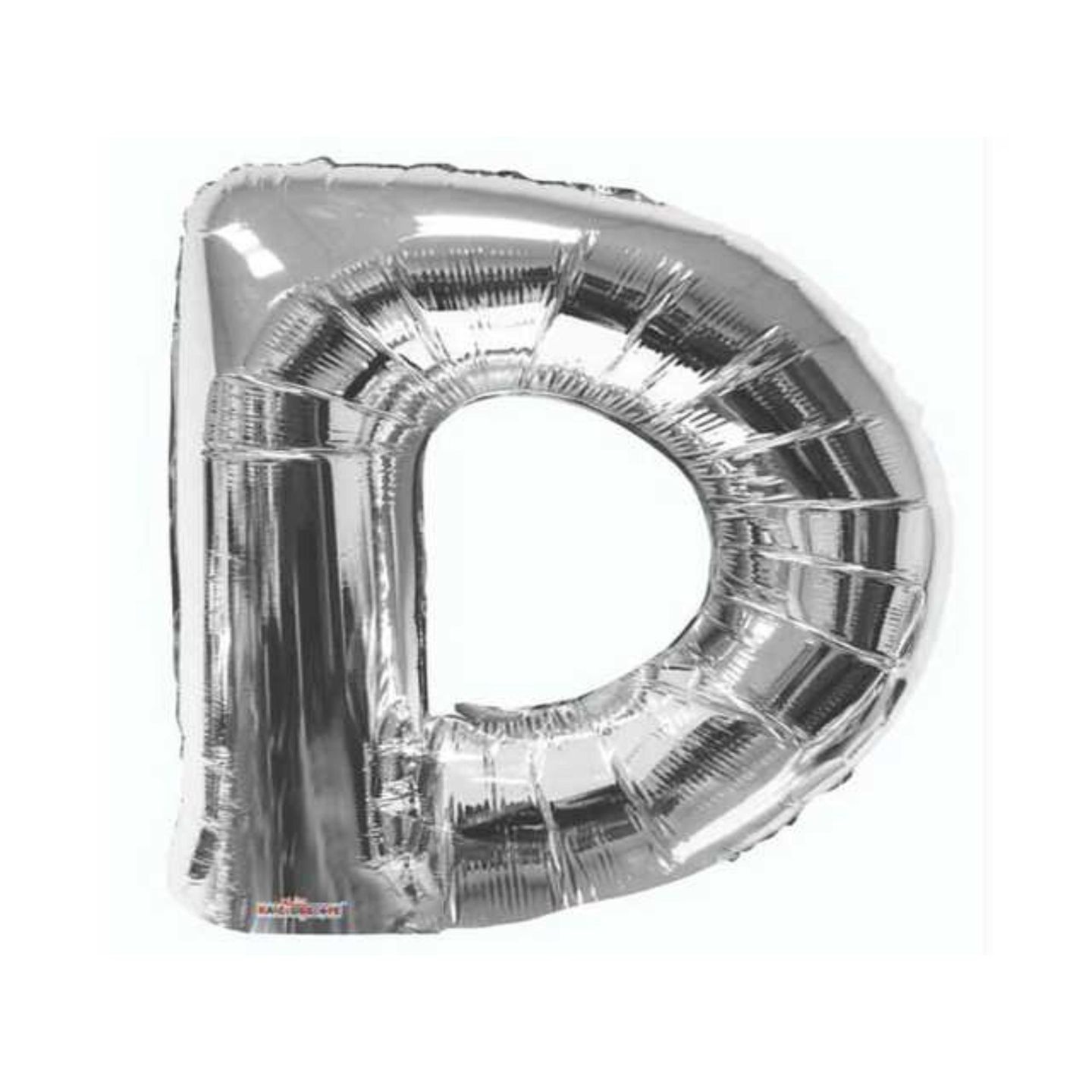 Letter D Helium Tin