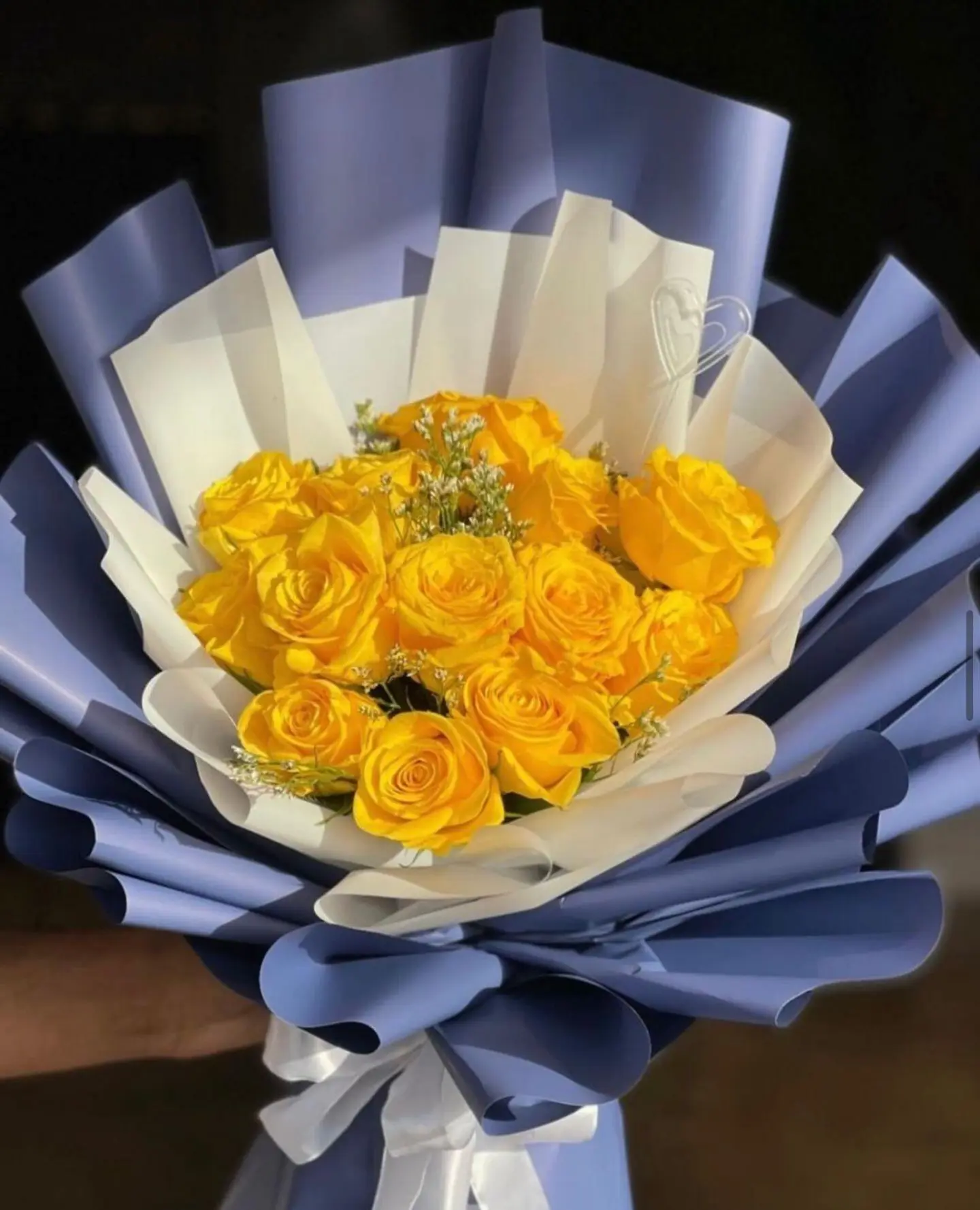 بوكيه ورد اصفر 14