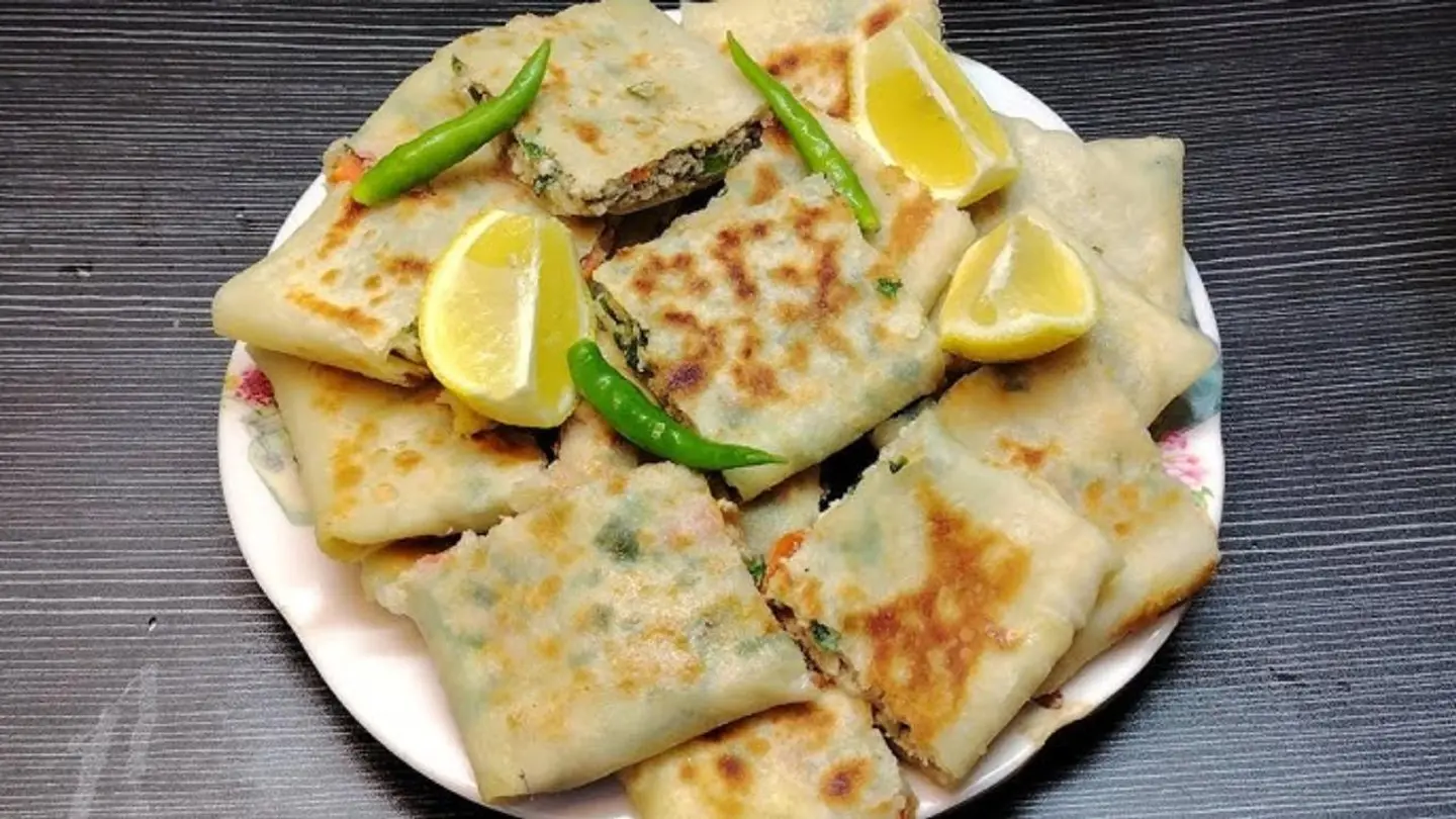 Liver Mutabbak With Cheese