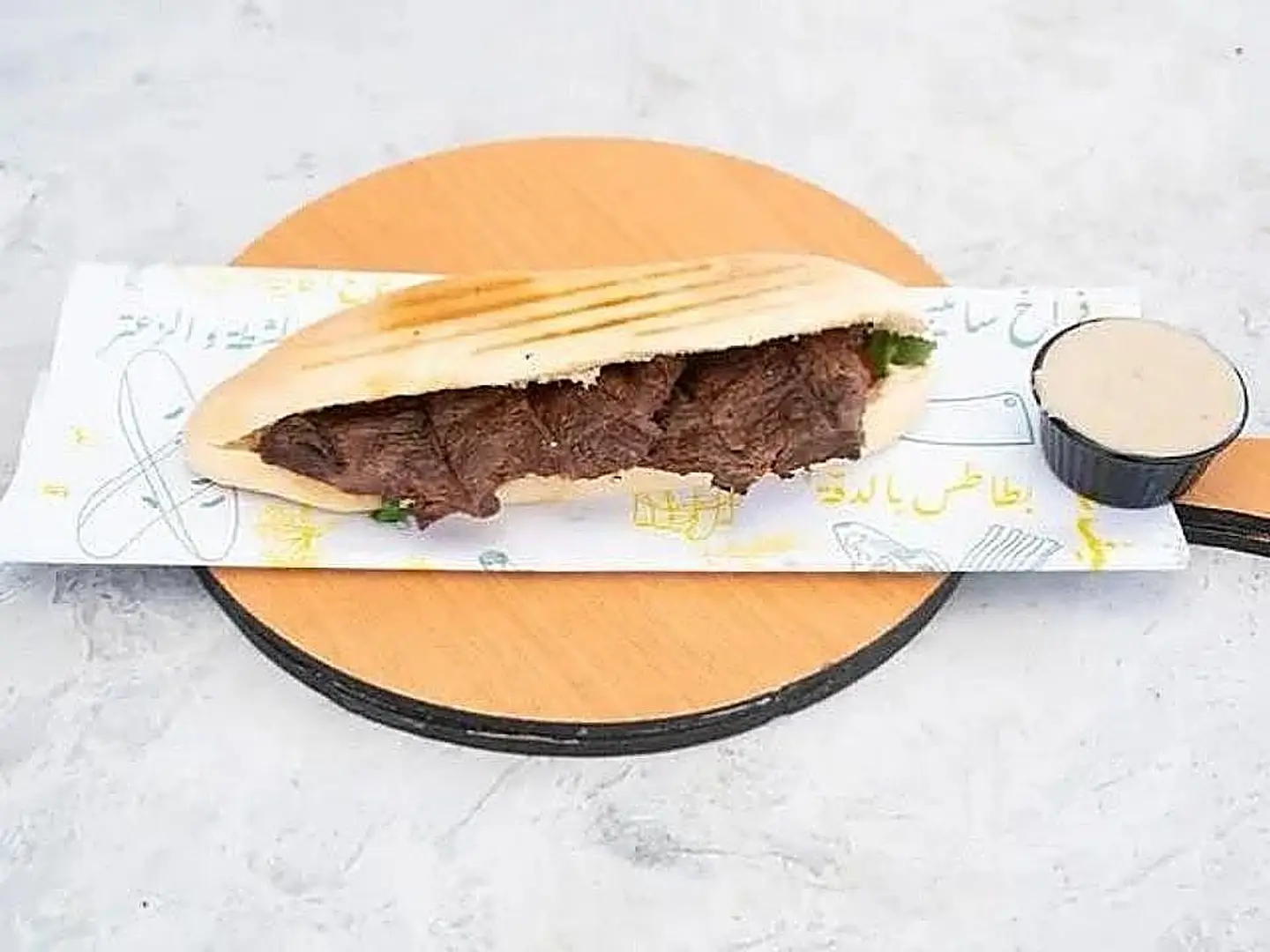 رغيف ريش متشفي لعشاق اللحوم