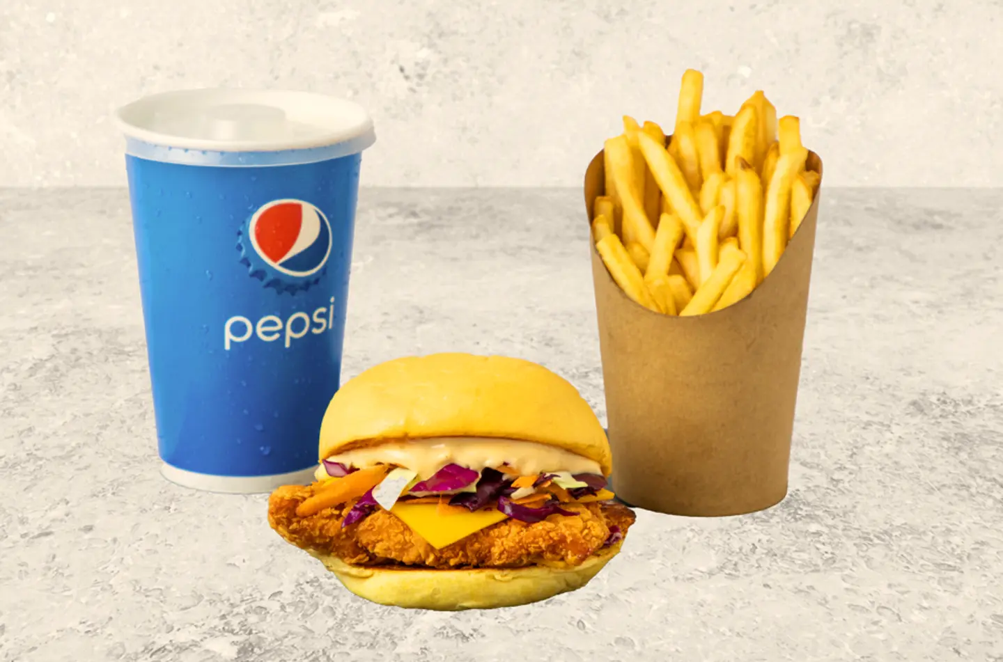 وجبة برجر زنجر