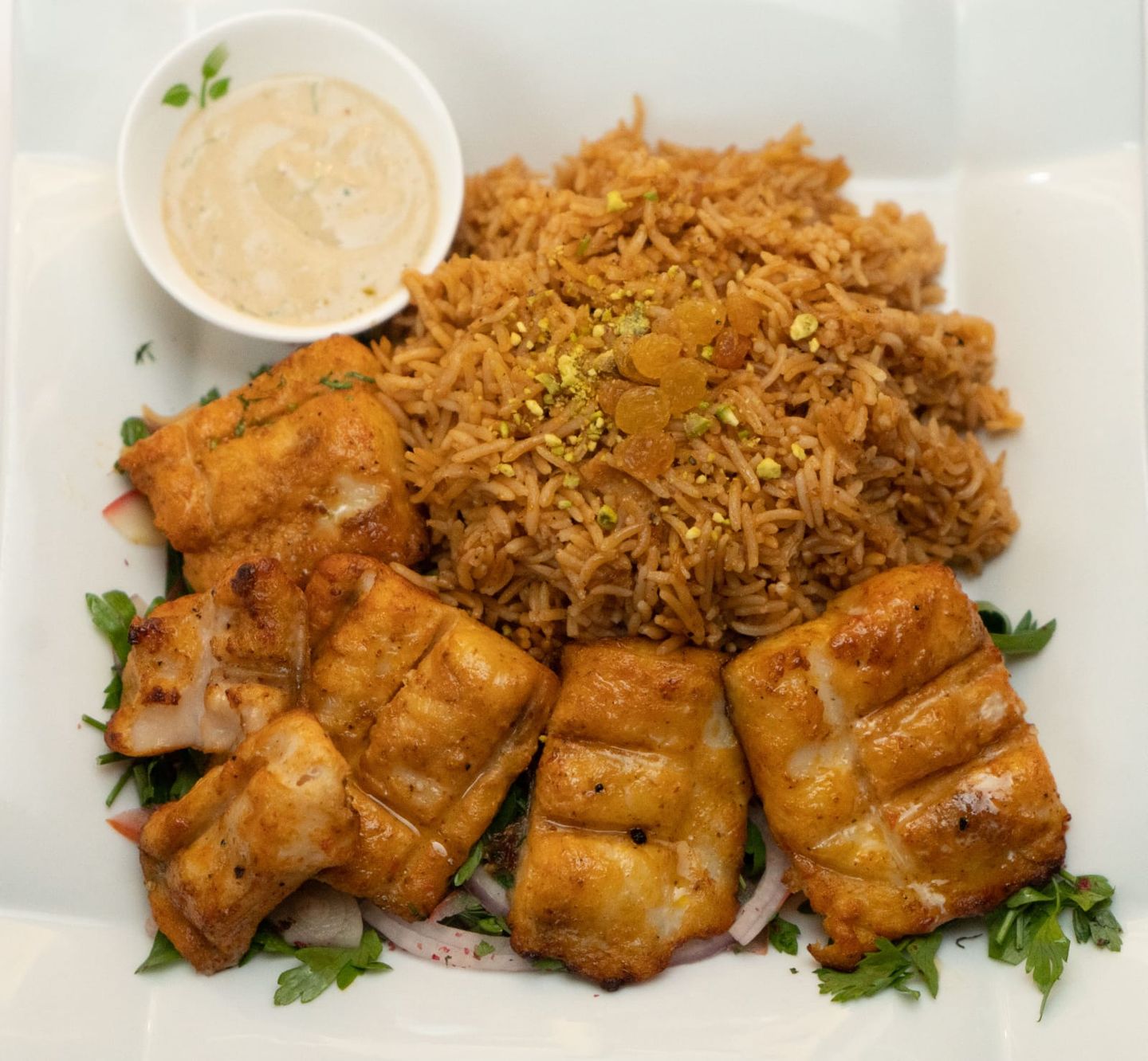 سمك مشوي