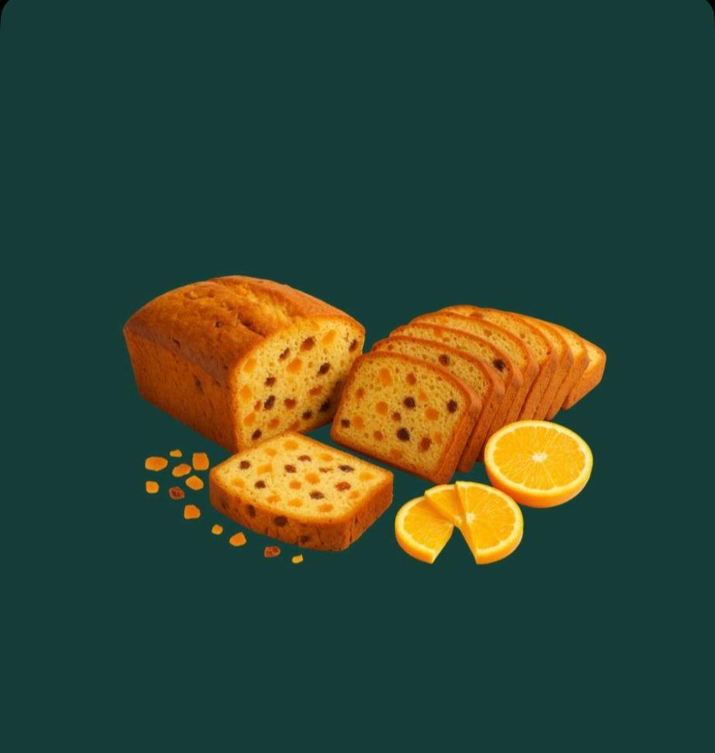كيك برتقال