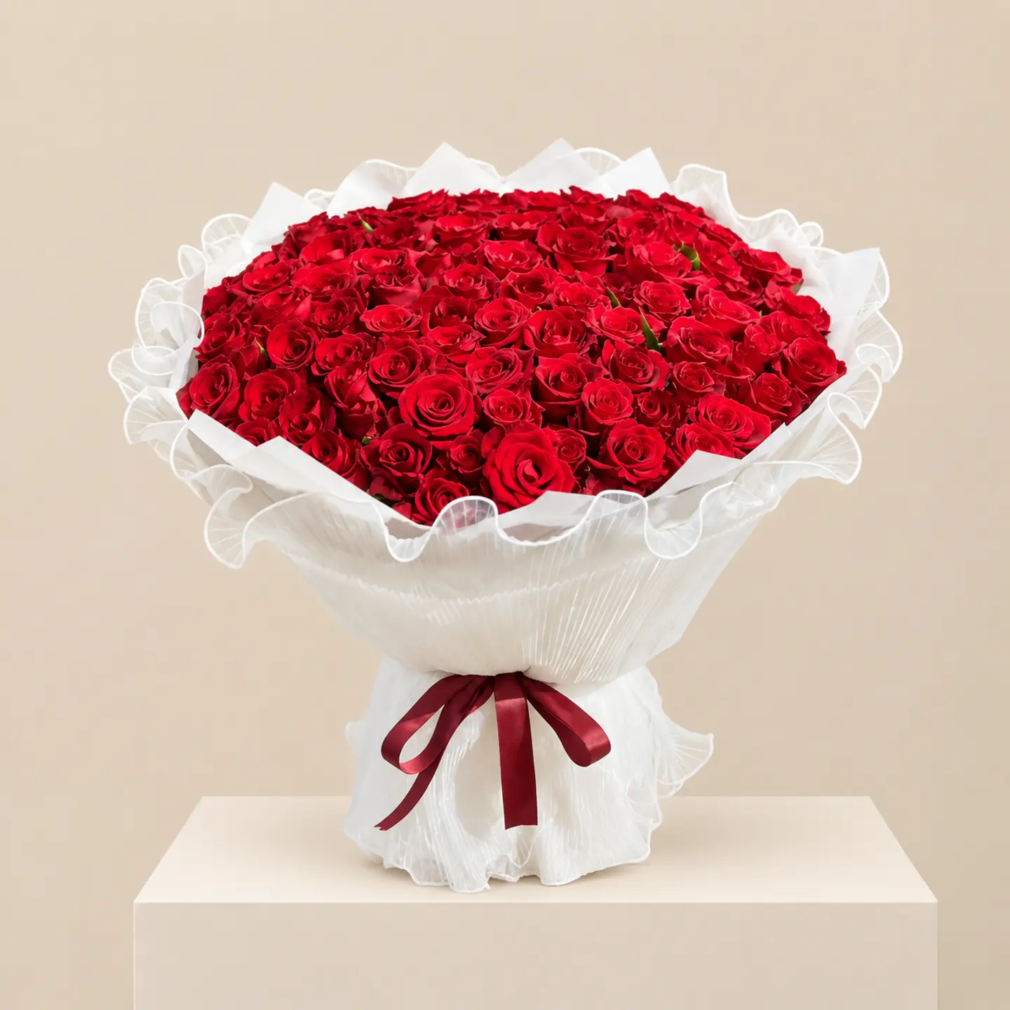 Red And White Whisper Bouquet