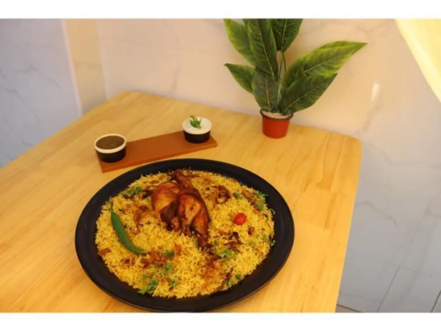 نصف دجاج برياني