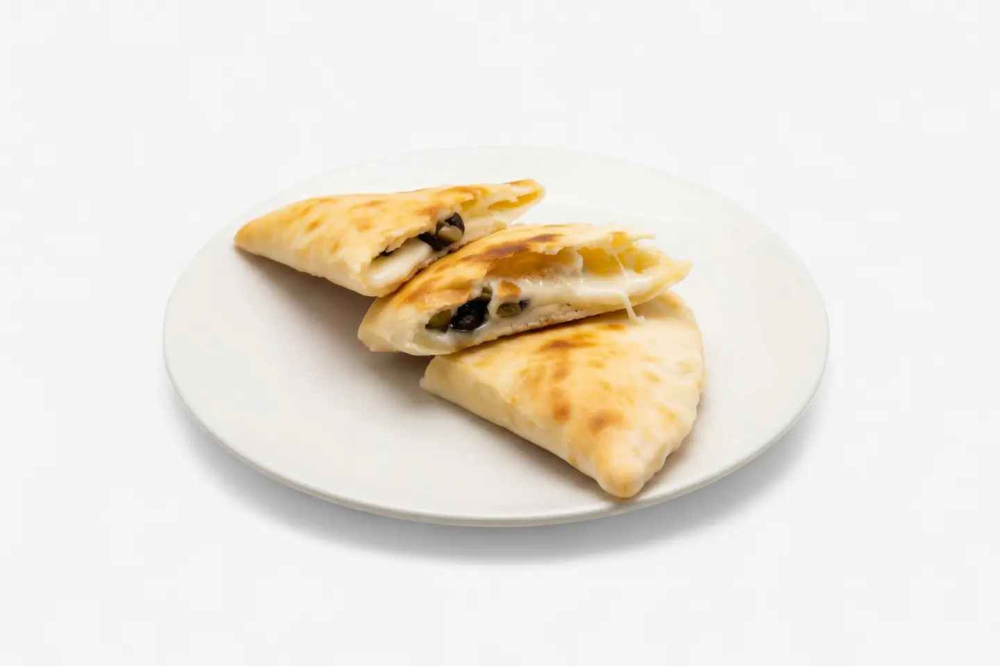Halloumi Cheese With Olive Pie